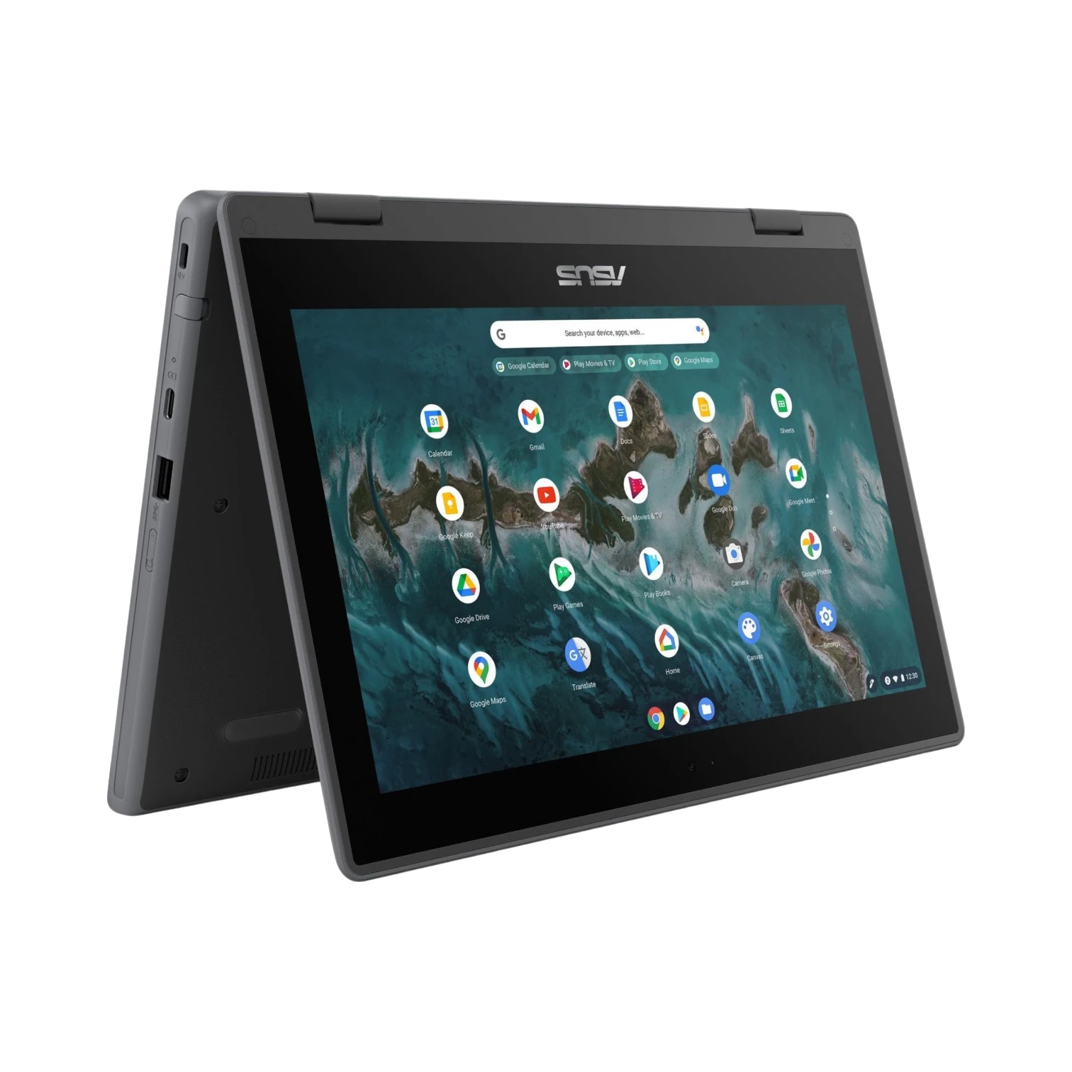 ASUS Chromebook Flip CR1 11.6" Notebook, Intel Celeron N5100, 8GB RAM, 64GB eMMC — Being Shipped