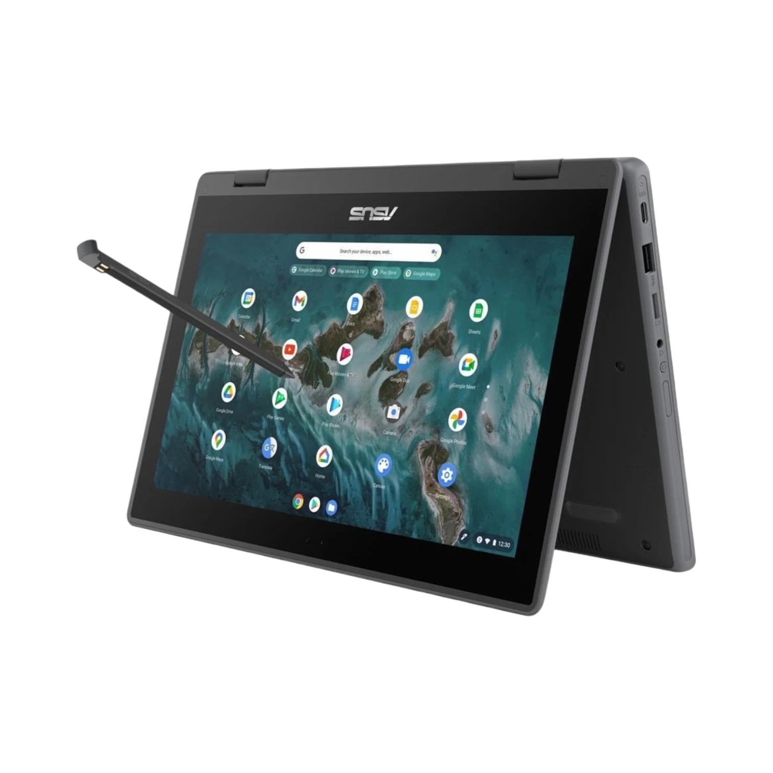 ASUS Chromebook Flip CR1 11.6" Notebook, Intel Celeron N5100, 8GB RAM, 64GB eMMC — Being Shipped