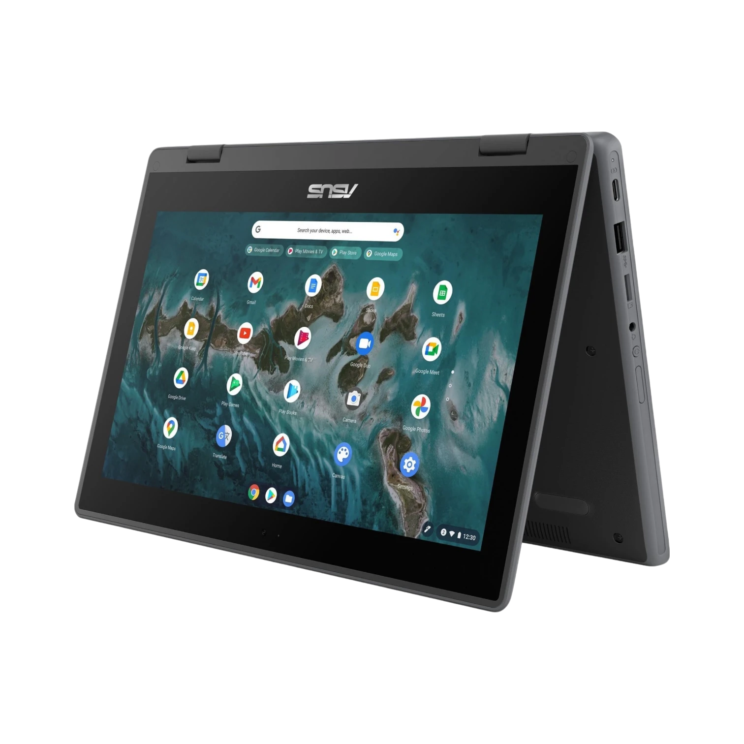 ASUS Chromebook Flip CR1 11.6" Notebook, Intel Celeron N5100, 8GB RAM, 64GB eMMC — Being Shipped