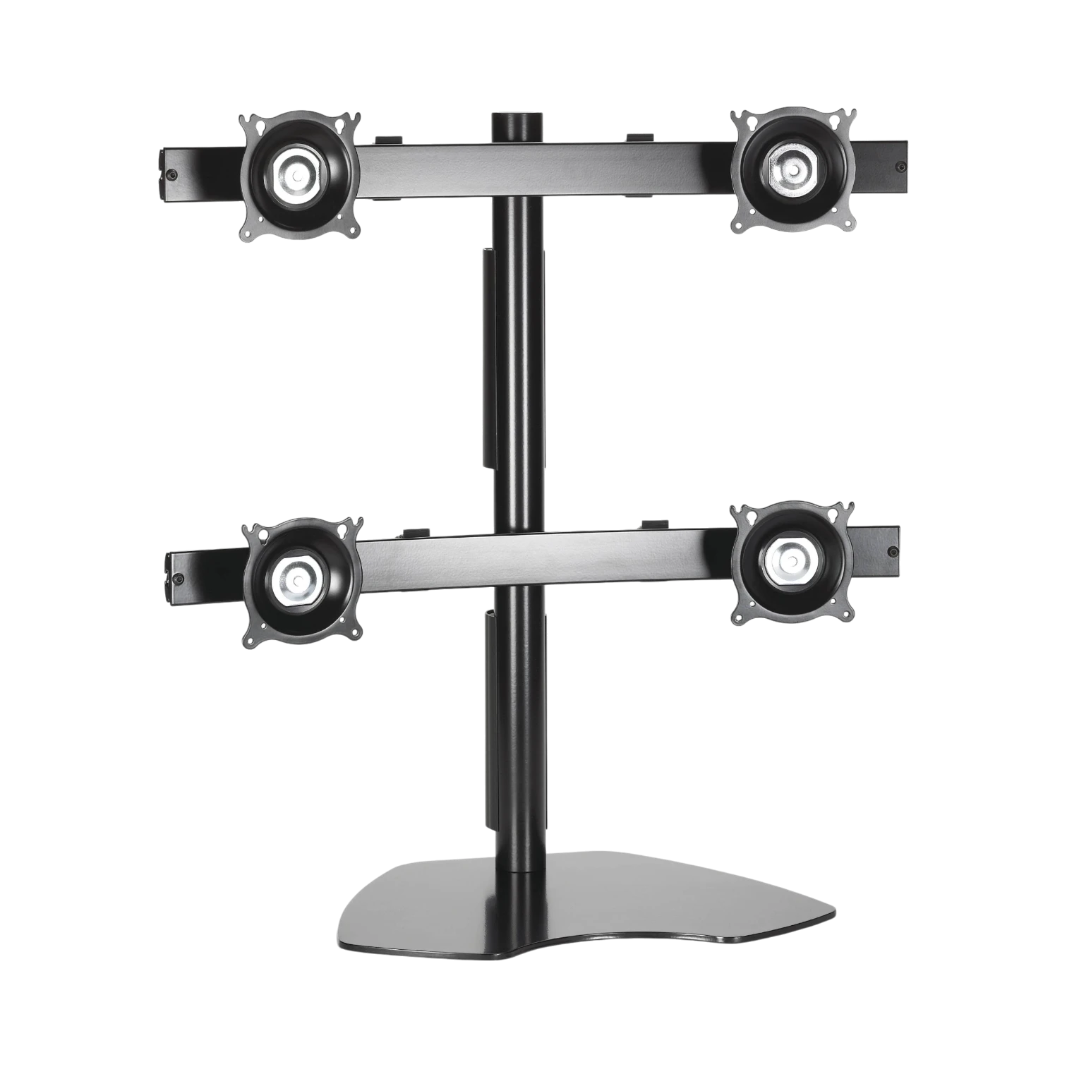 Chief KTP445B Widescreen Quad Monitor Table Stand (Black) — Being Shipped