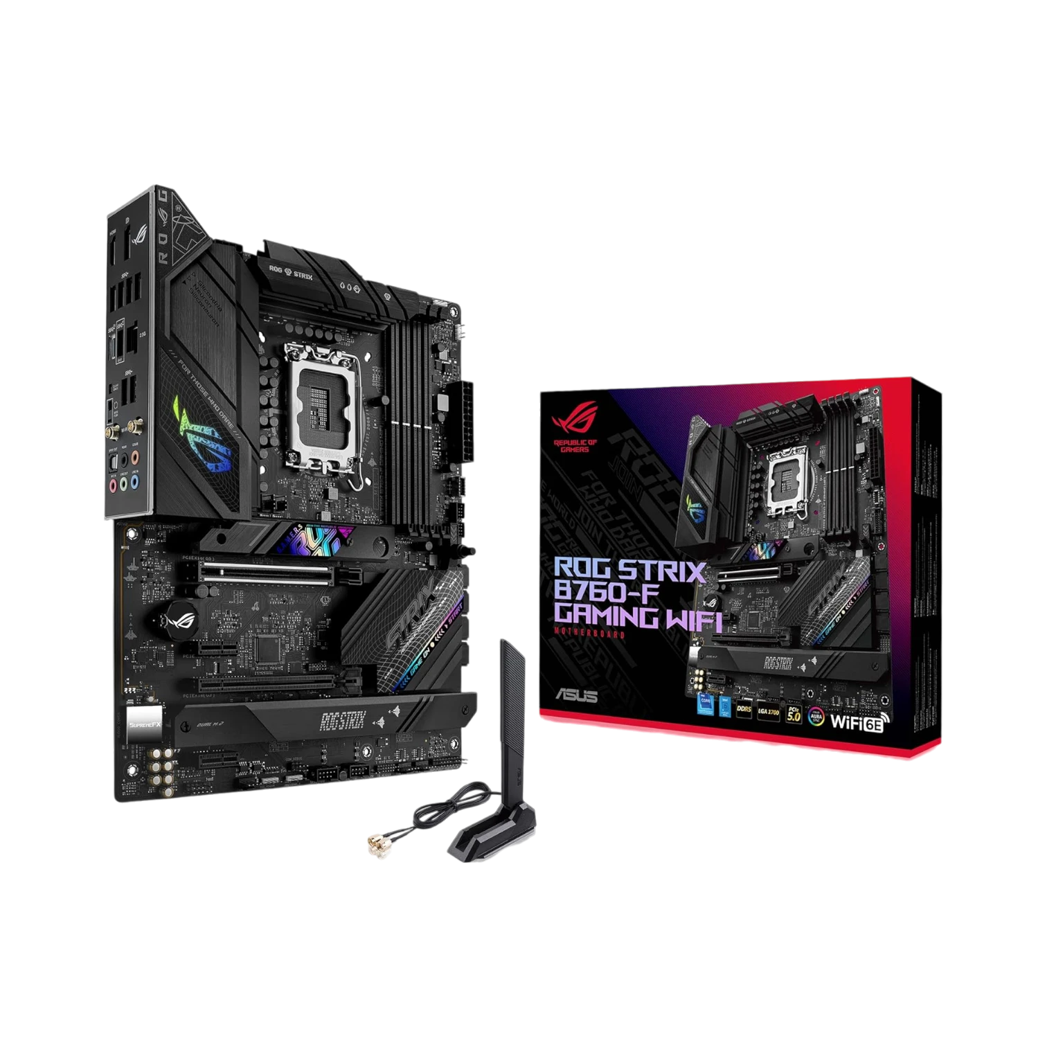 ASUS ROG Strix B760-F Gaming WiFi ATX Motherboard — Being Shipped