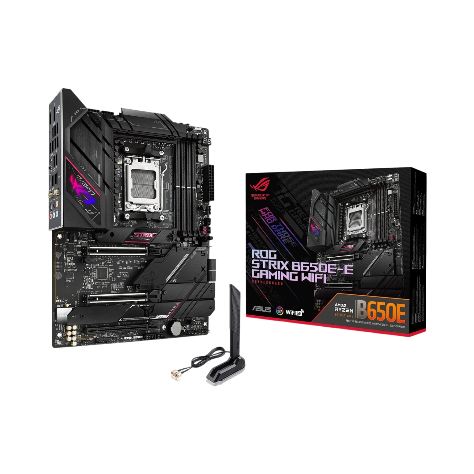 ASUS ROG Strix B650E-E Gaming WiFi AM5 ATX Motherboard — Being Shipped