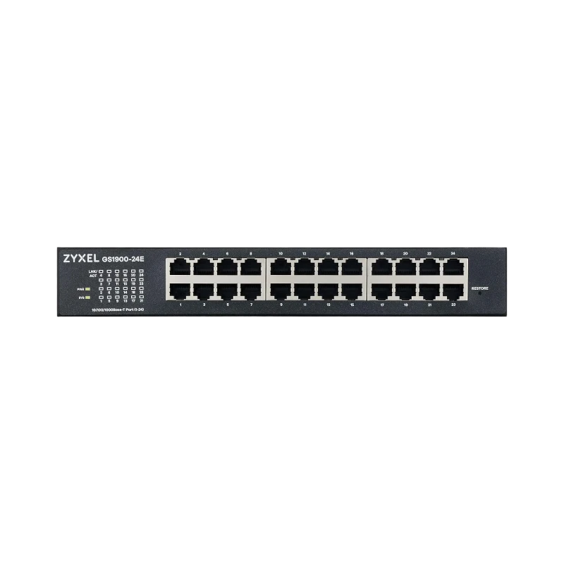 Zyxel 24-port GbE Smart Managed Switch — Being Shipped