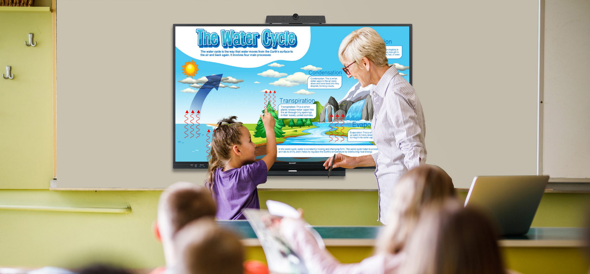 Sharp 65" AQUOS BOARD 4K UHD Touchscreen Commercial Display — Being Shipped