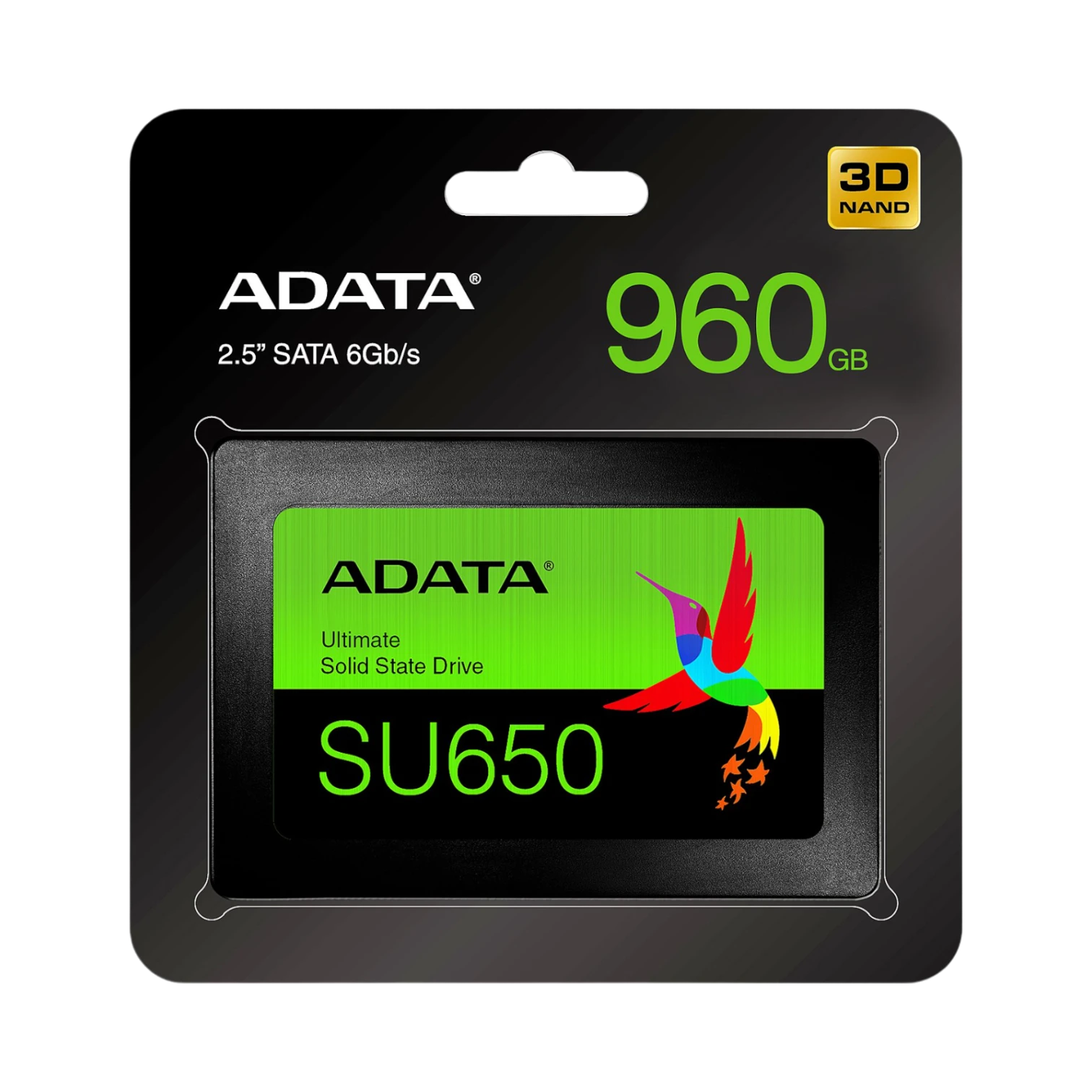 Adata Ultimate SU650 2.5" 960GB SATA III 3D NAND Internal Solid State Drive — Being Shipped