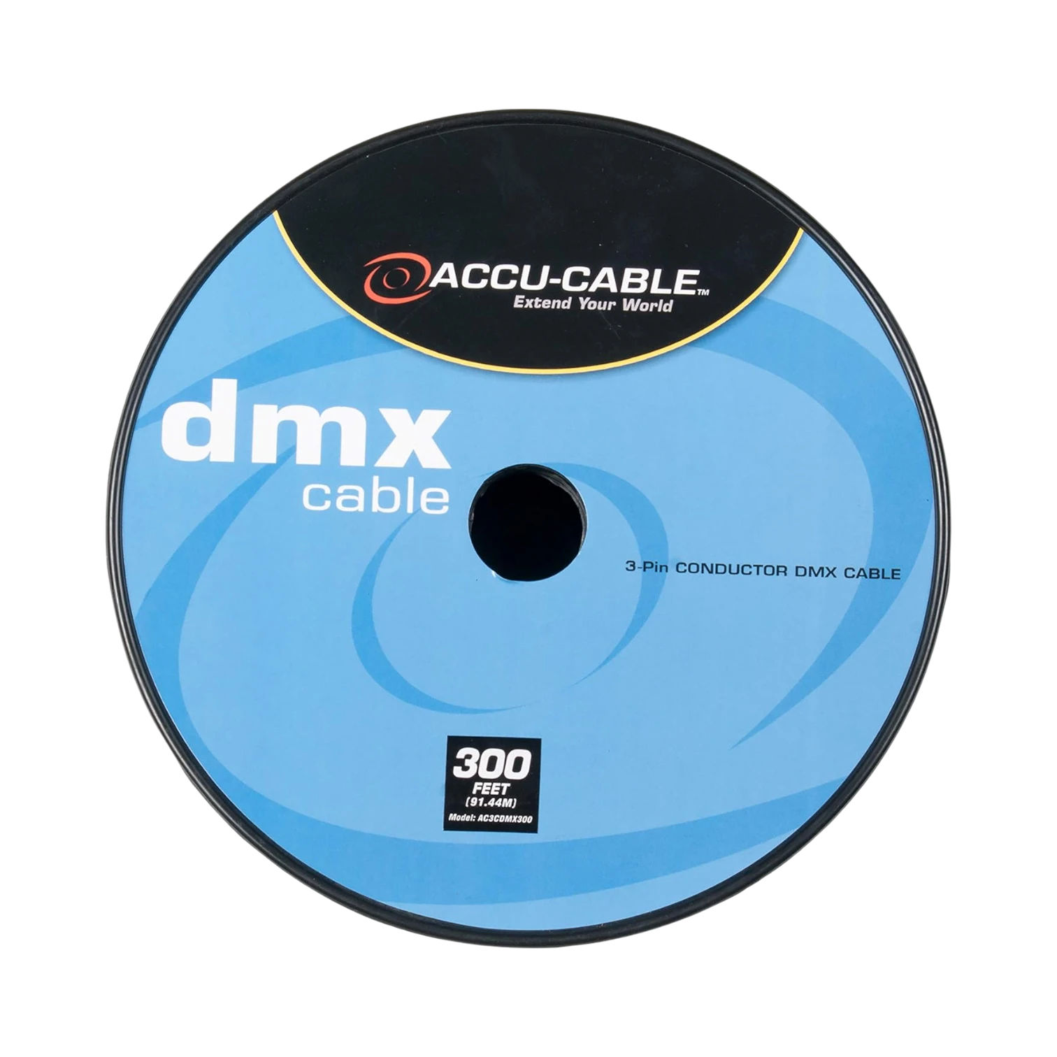 ADJ Accu-Cable 3-Pin DMX Cable Spool 300' — Being Shipped