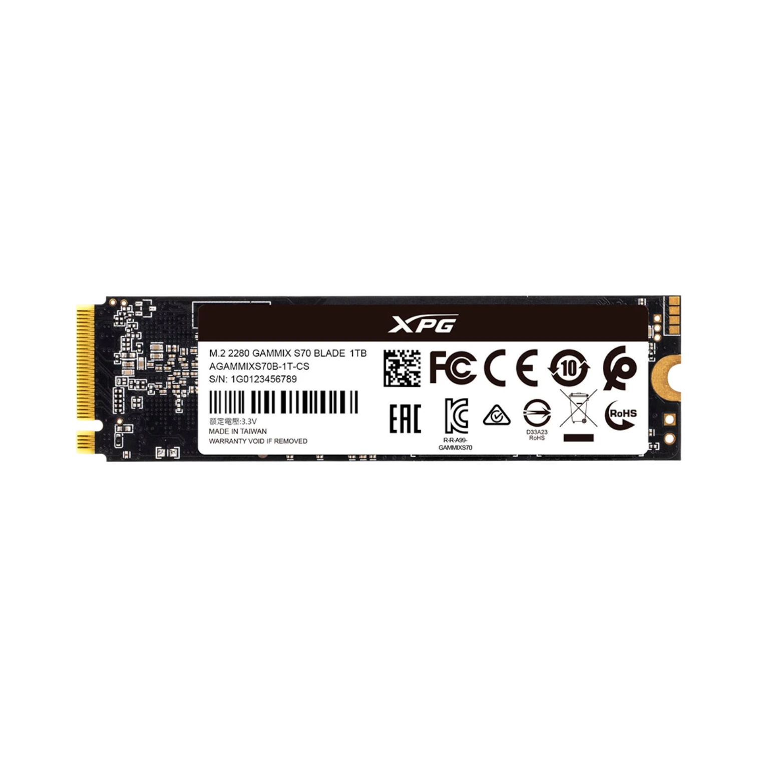 XPG GAMMIX S70 Blade 1TB PCIe Gen 4x4 Internal Solid State Drive — Being Shipped