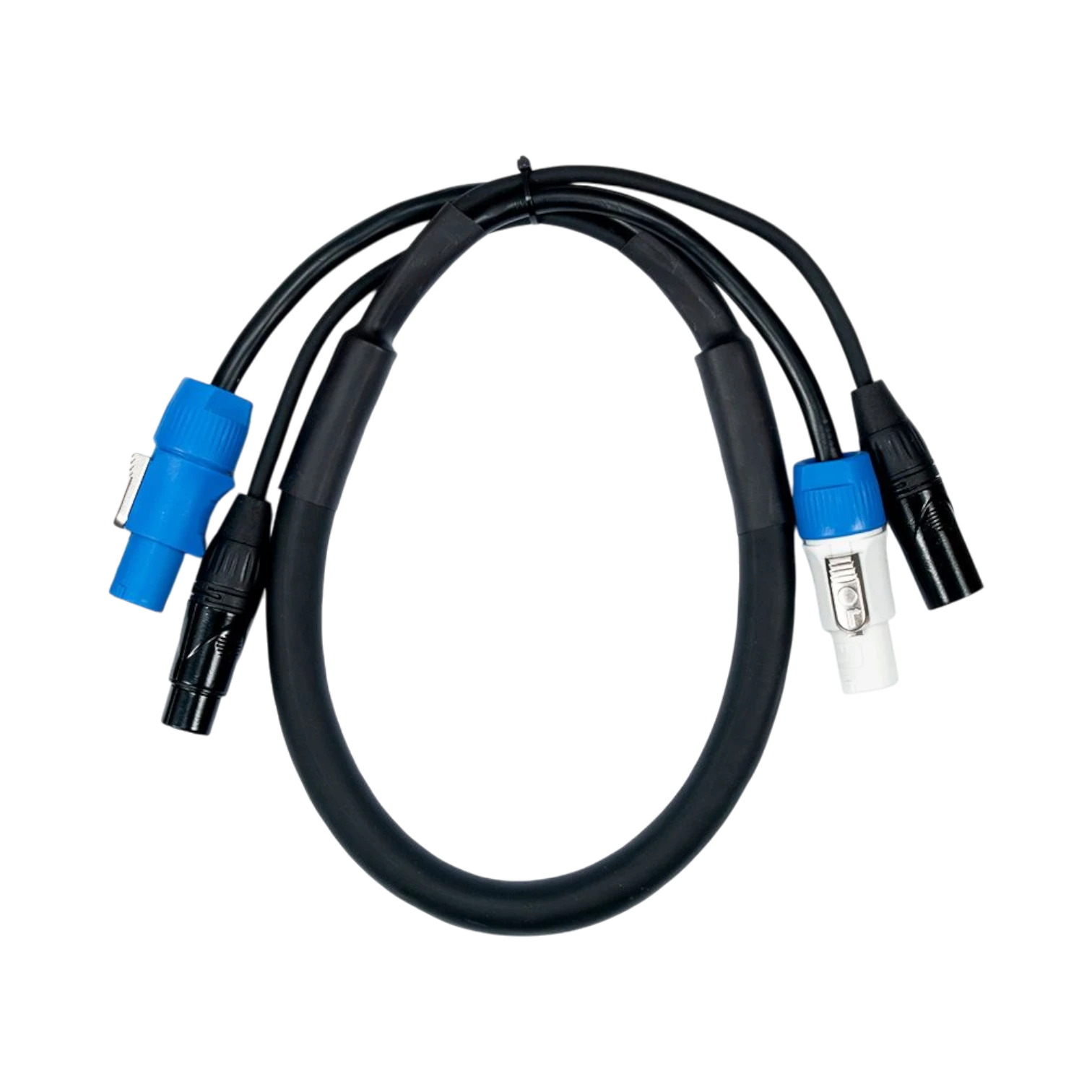 ADJ 3-Pin XLR + powerCON Combo Link Cable 3' — Being Shipped