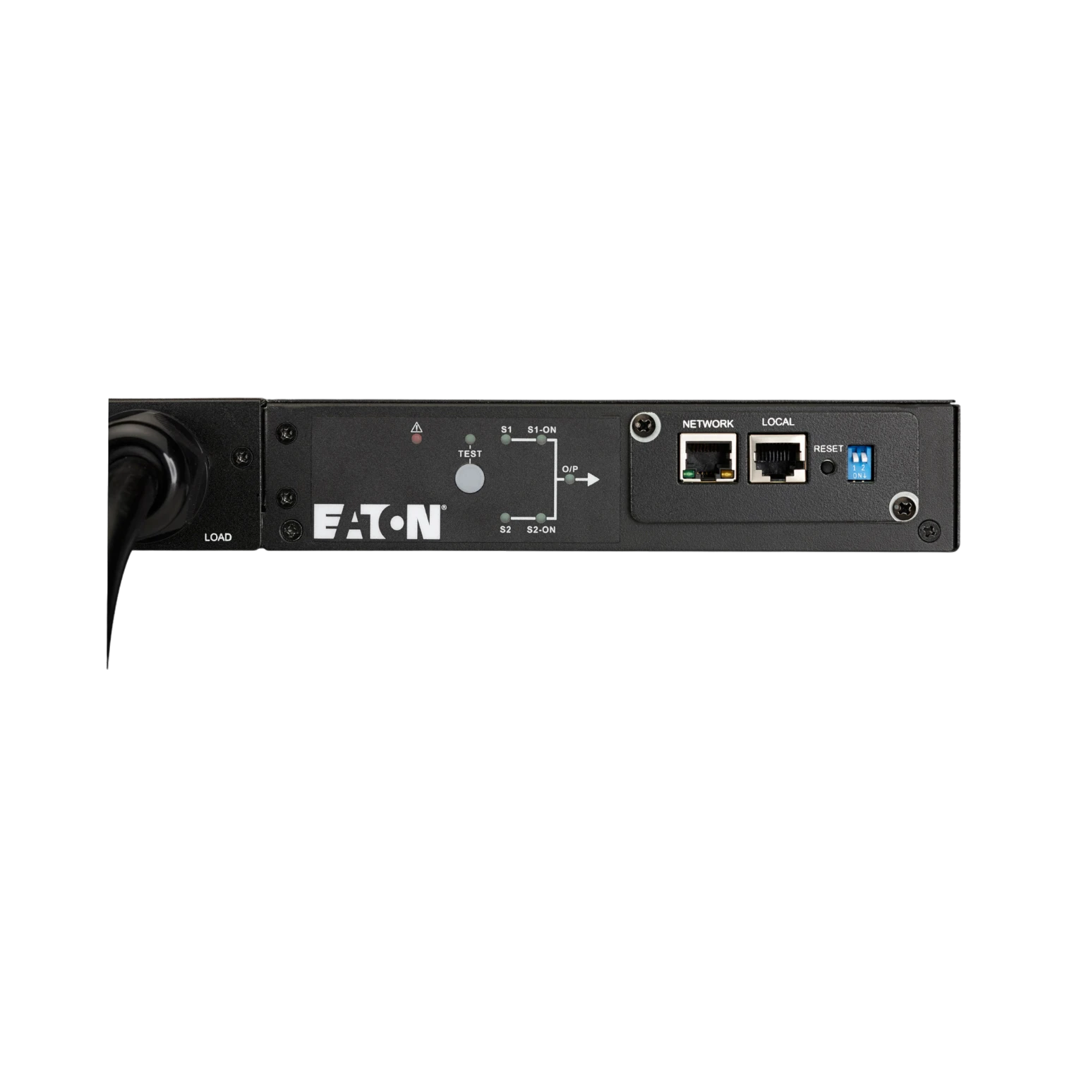 Eaton 1U ATS Rack 1.44kW 120V 12A (10) 5-15R Outlets Power Distribution Unit — Being Shipped