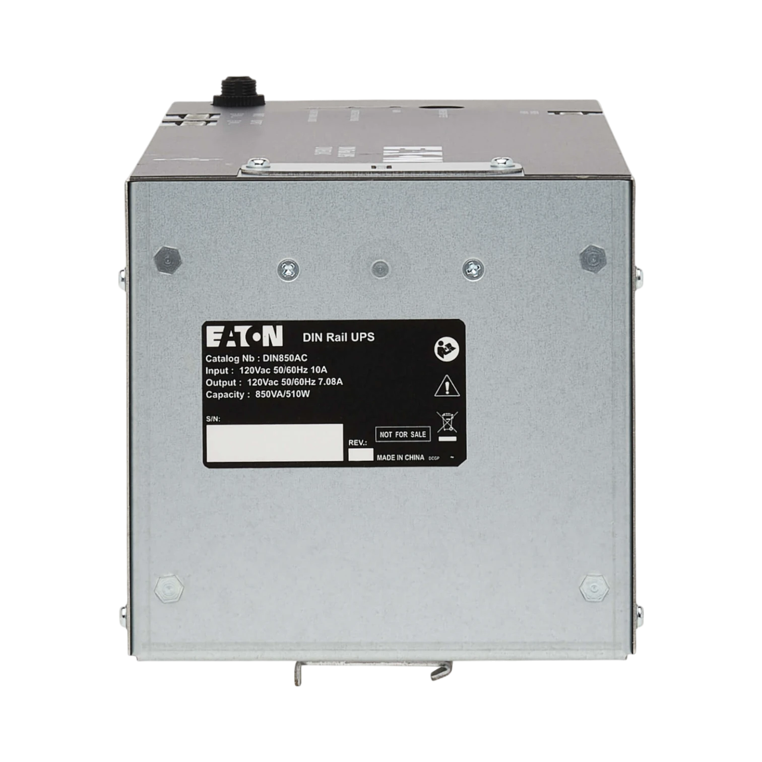 Eaton 850VA 510W 120V DIN Rail Industrial UPS — Being Shipped