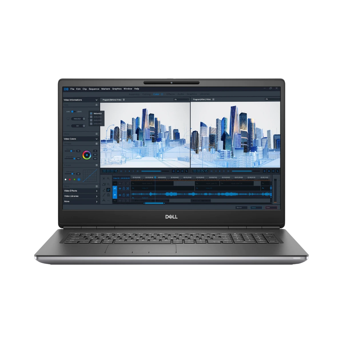 Dell Precision 7760 17.3" Laptop Intel Core i7-11850H, NVIDIA RTX A4000, 64GB RAM, 512GB SSD — Being Shipped