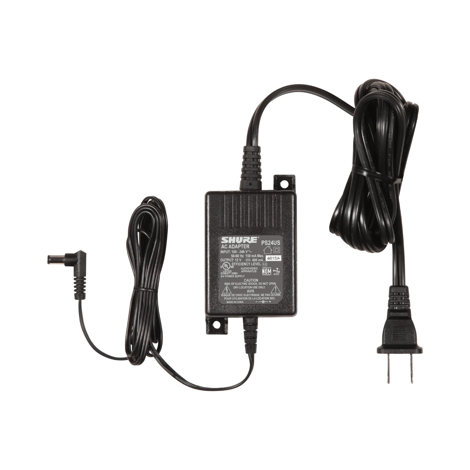 Shure PS24US Power Supply for Select Wireless Receivers — Being Shipped