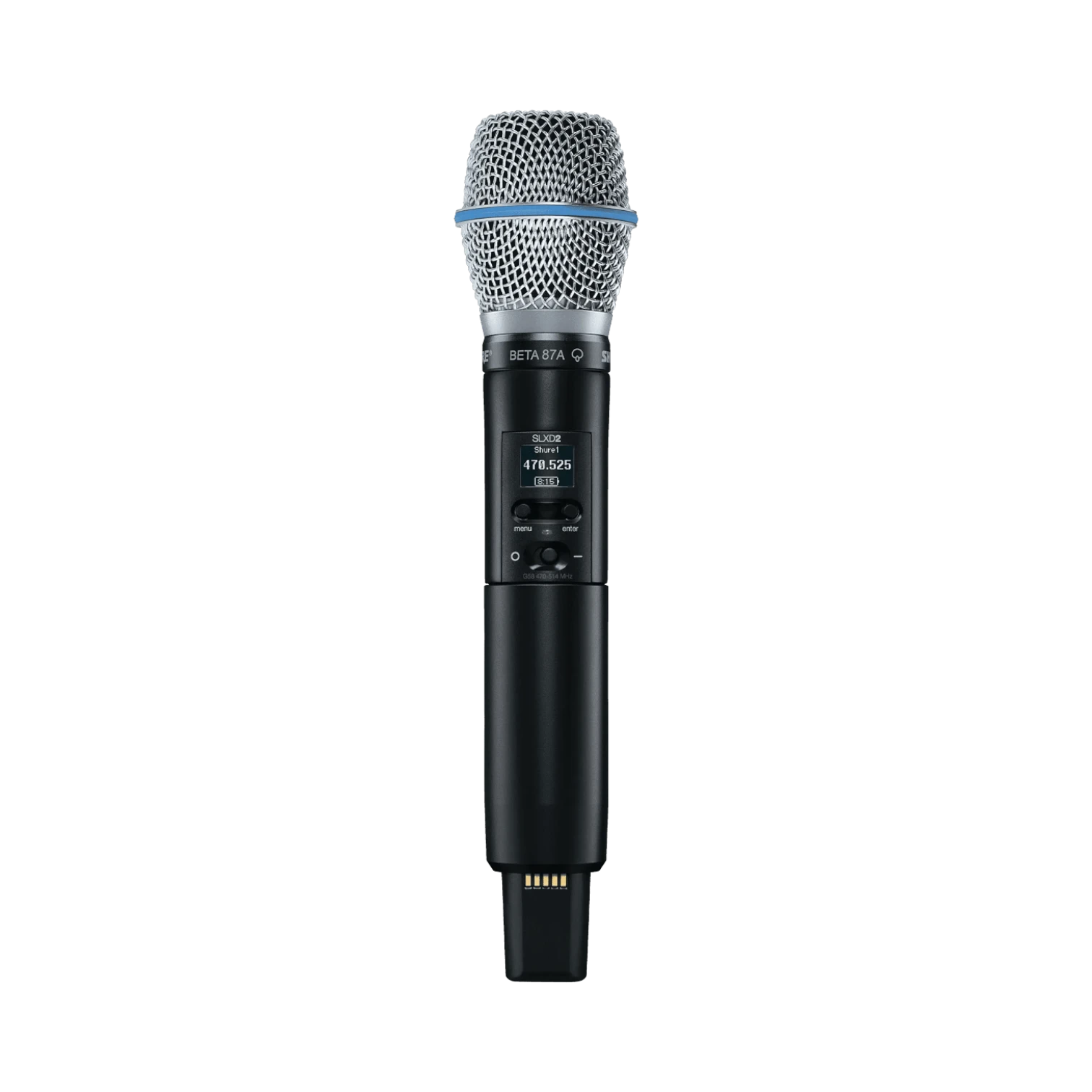 Shure SLXD2/B87A Digital Wireless Handheld Microphone Transmitter with Beta 87A Capsule — Being Shipped