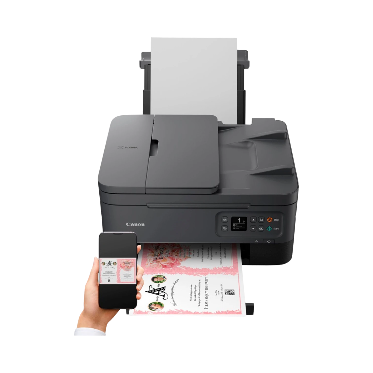 Canon PIXMA TR7020a Wireless All-In-One Printer (Black) — Being Shipped