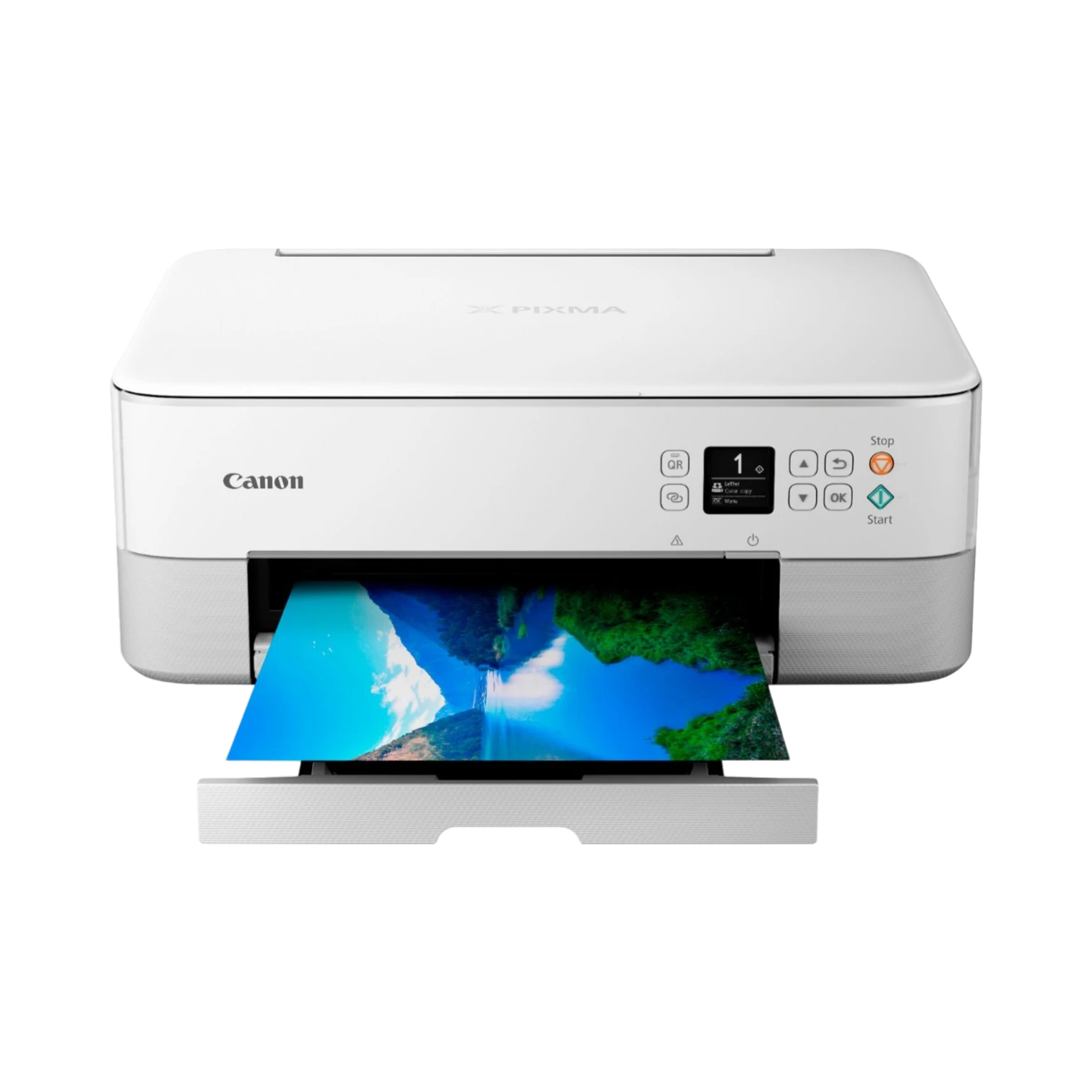 Canon PIXMA TS6420a Wireless All-in-One Printer White — Being Shipped