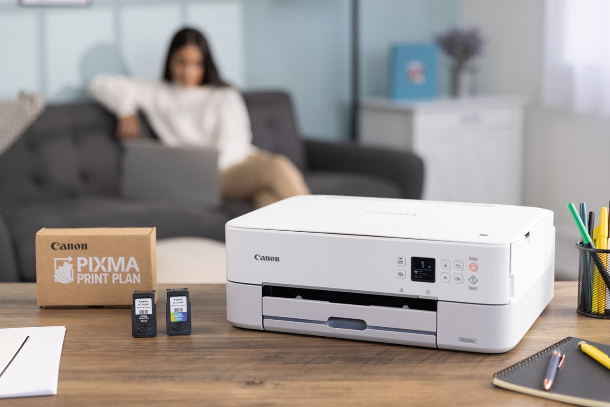 Canon PIXMA TS6420a Wireless All-in-One Printer White — Being Shipped