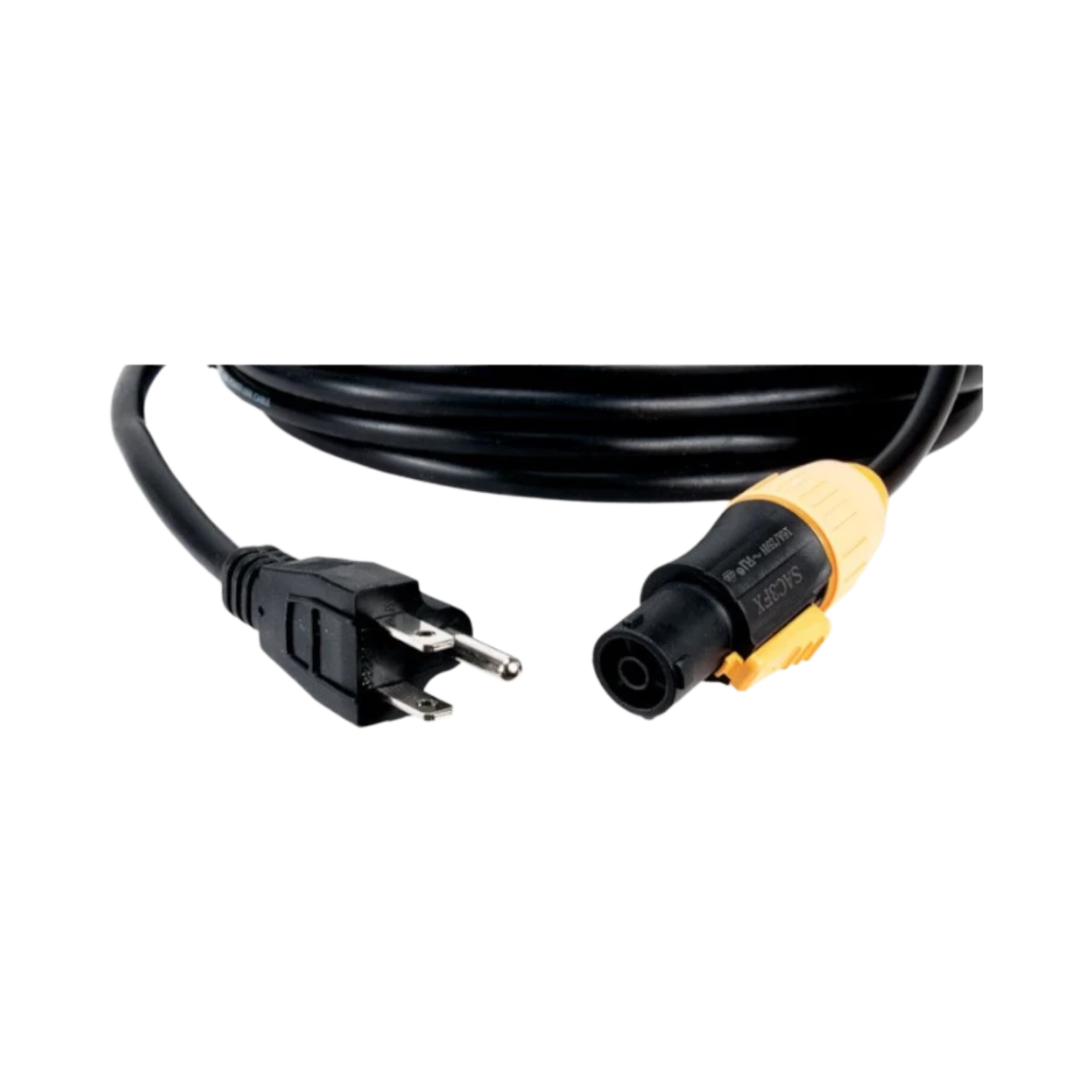 ADJ 25FT IP65 Power Twist Lock to Edison Plug Cable — Being Shipped