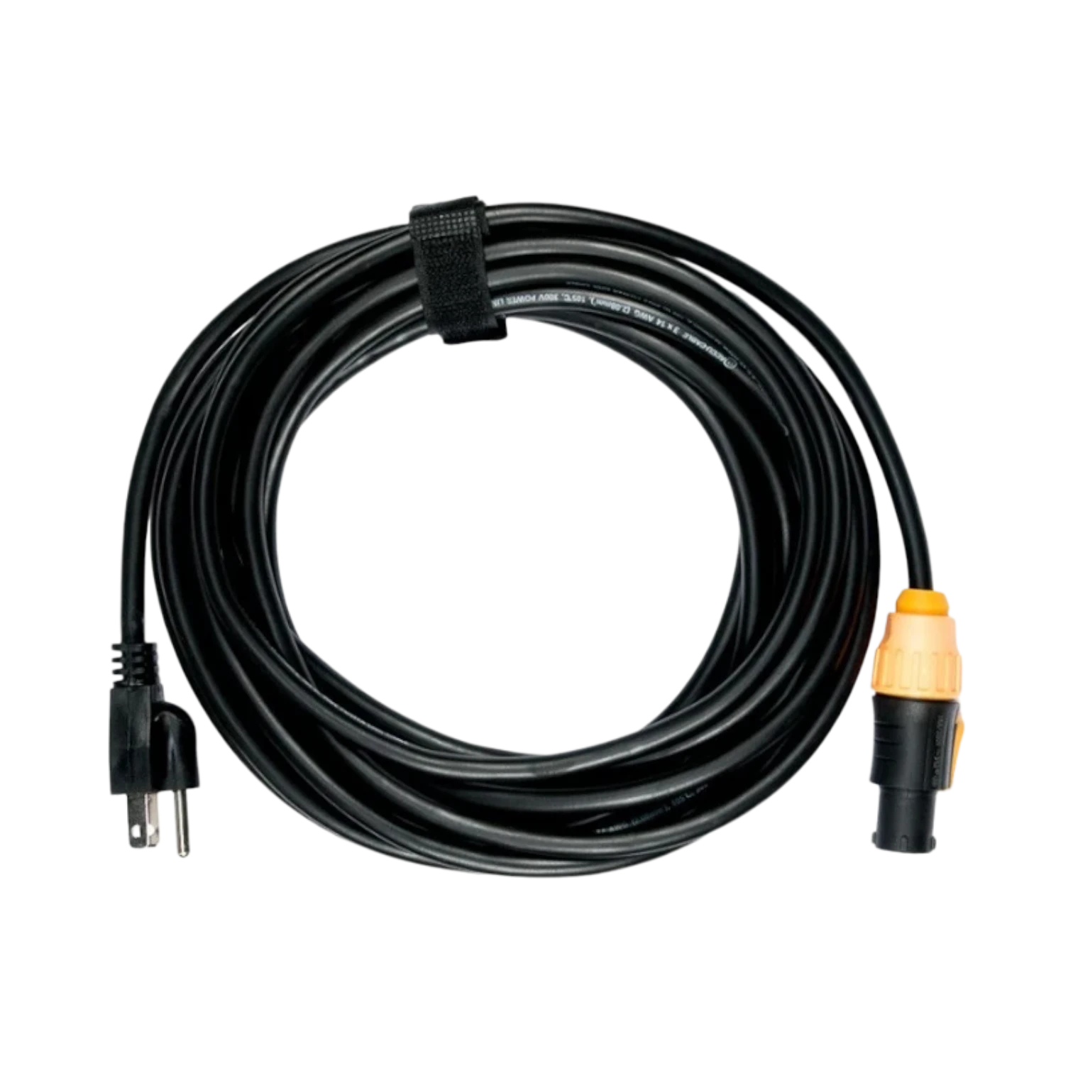 ADJ 25FT IP65 Power Twist Lock to Edison Plug Cable — Being Shipped