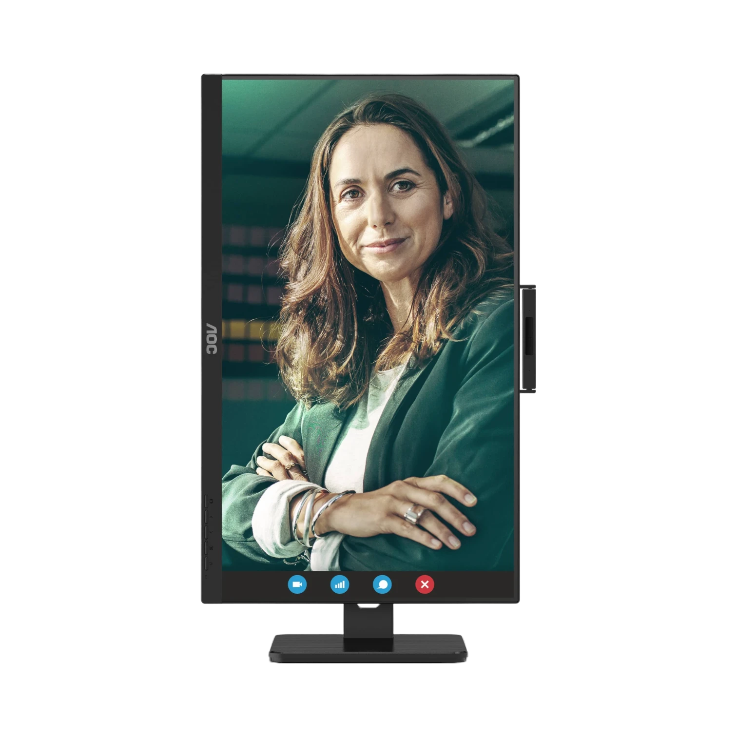 AOC Q27P3CW 27" QHD Monitor with Webcam — Being Shipped