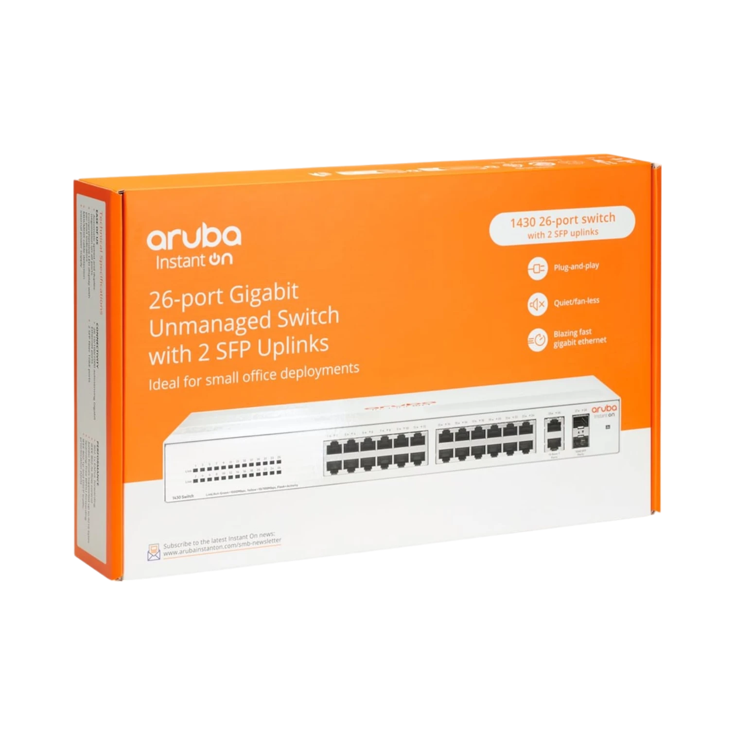 Aruba Instant On 1430 26-Port Gigabit Switch — Being Shipped