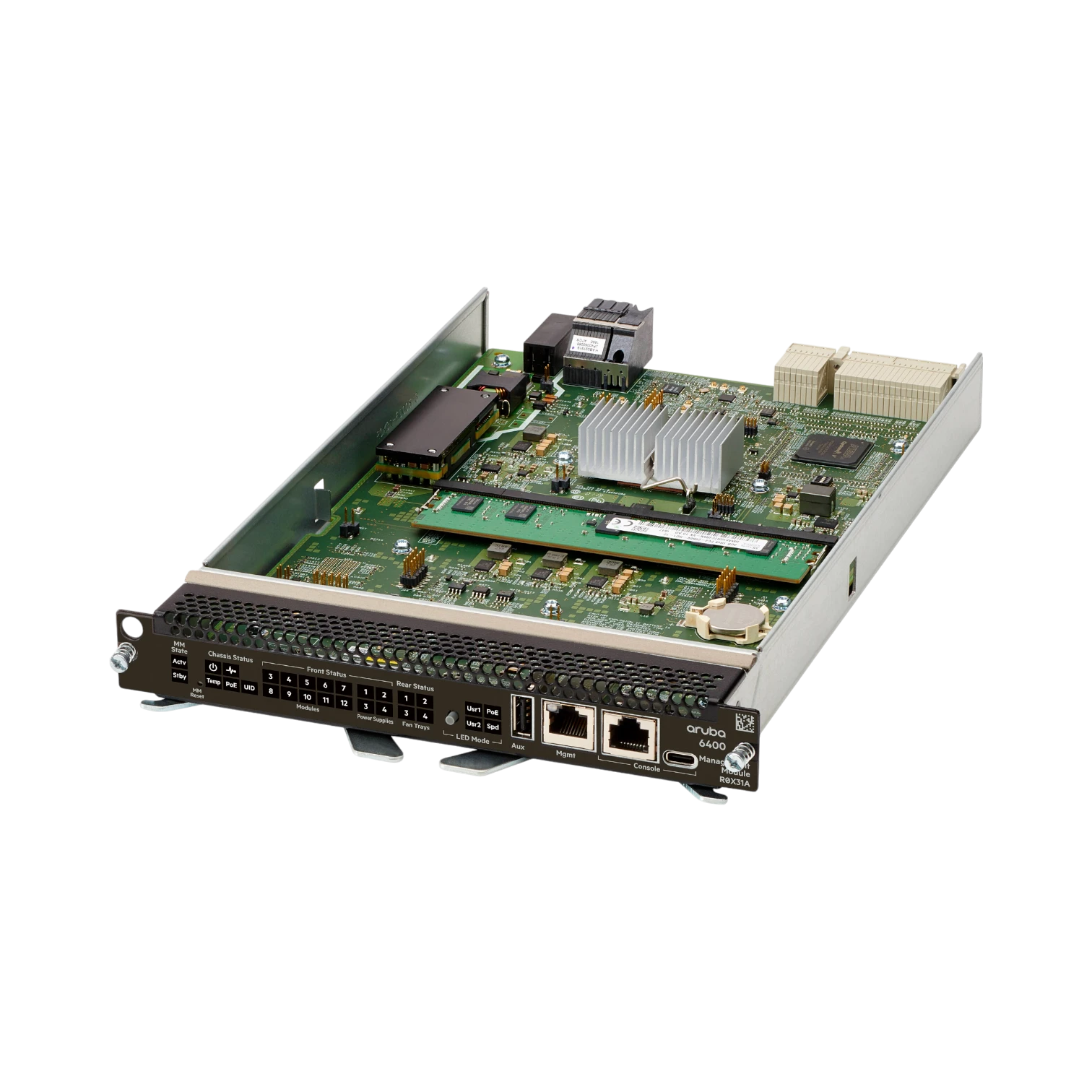 Aruba CX 6400 Management Module for Network Switches — Being Shipped