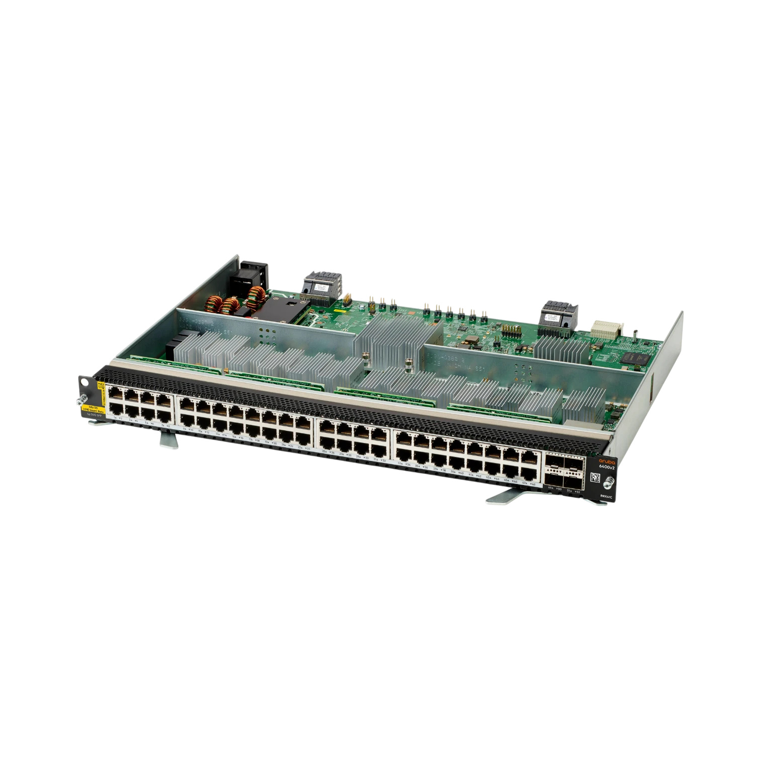 Aruba 6400 48-Port PoE Class 6 5G & 4-Port SFP56 Module — Being Shipped