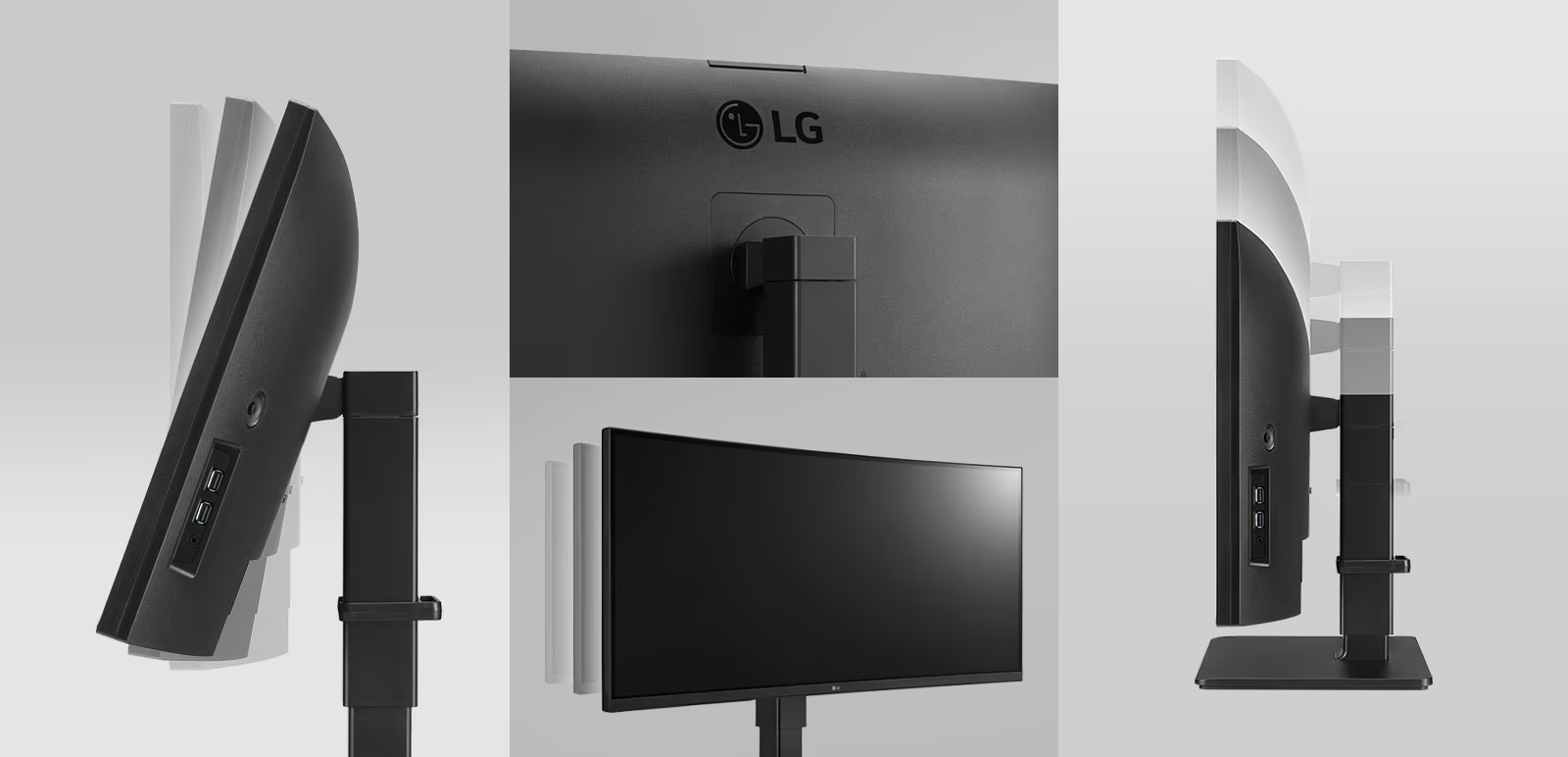 LG 34BQ77QC-B 34" WQHD UltraWide Curved Monitor with Webcam — Being Shipped