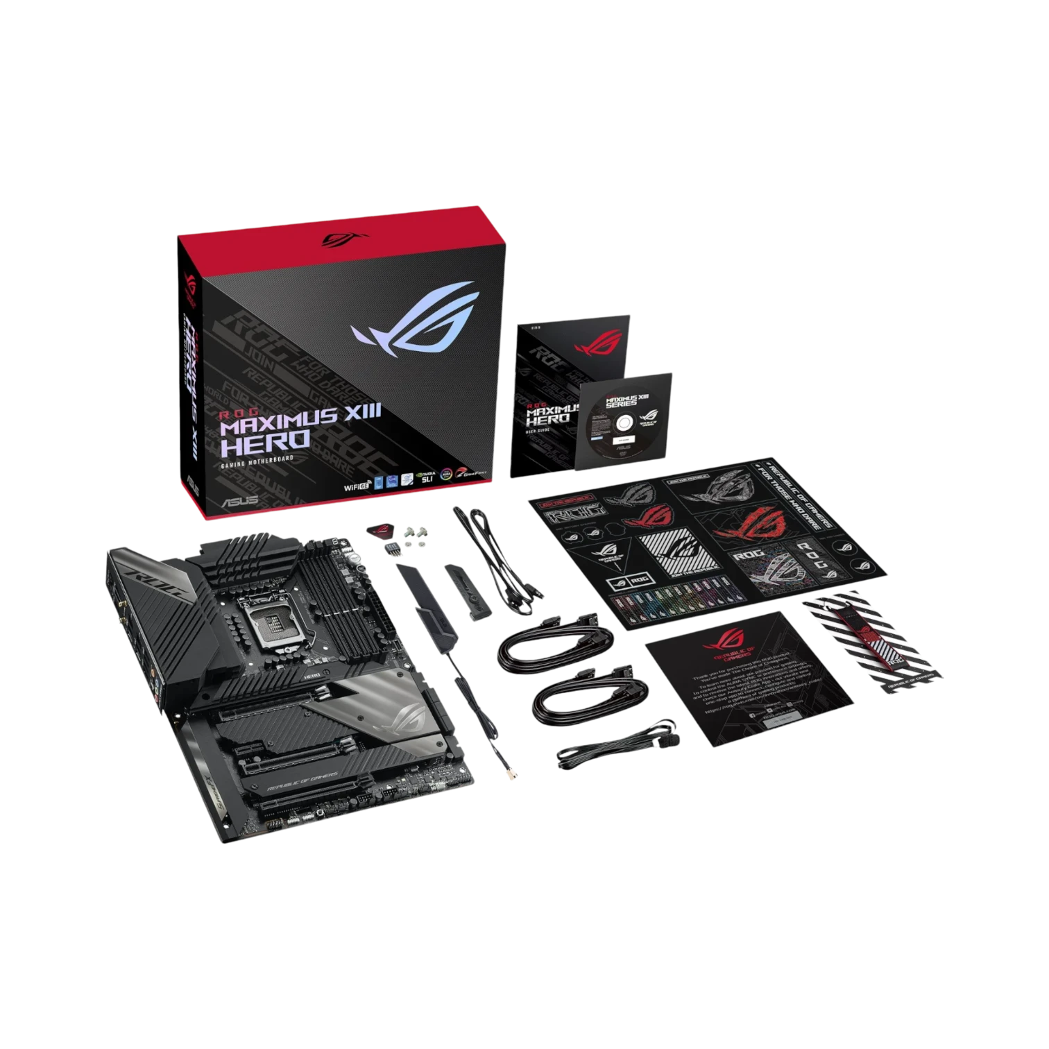 ASUS ROG Maximus XIII Hero ATX Gaming Motherboard WiFi 6E — Being Shipped