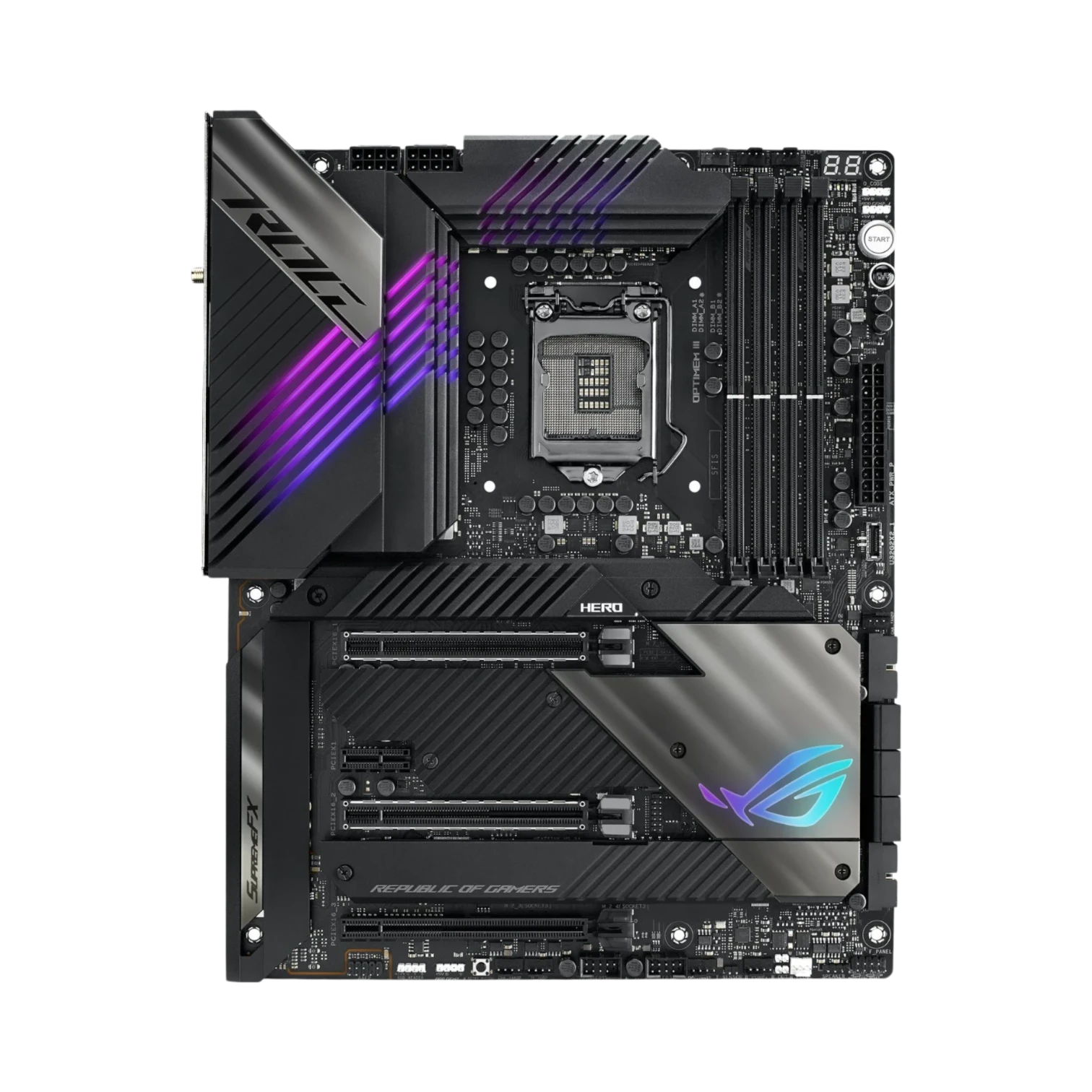 ASUS ROG Maximus XIII Hero ATX Gaming Motherboard WiFi 6E — Being Shipped