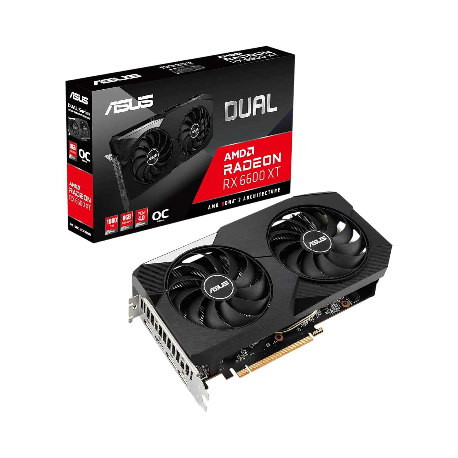 ASUS Dual Radeon RX 6600 XT OC Edition 8GB Gaming Card — Being Shipped