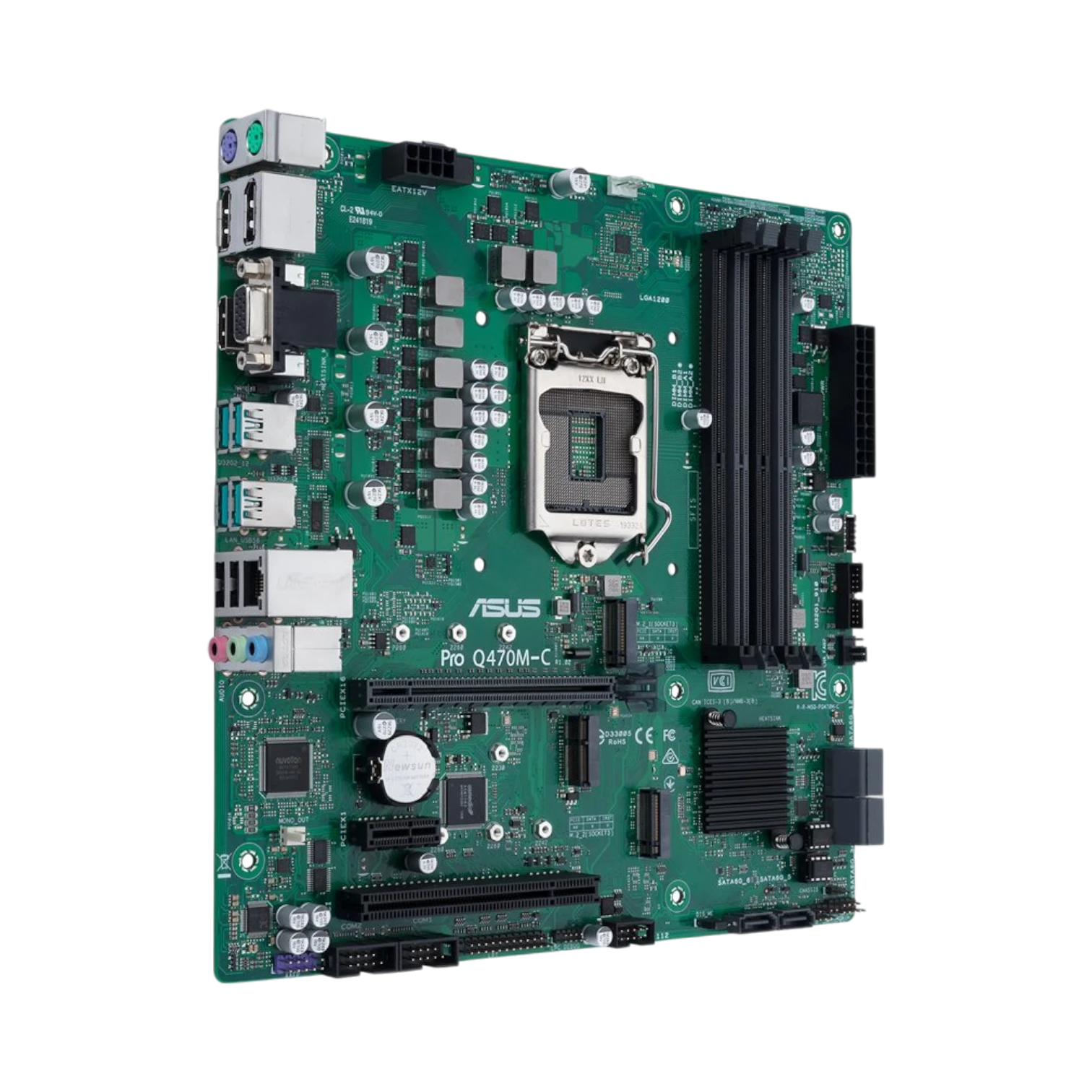 ASUS Pro Q470M-C/CSM Micro-ATX Business Motherboard — Being Shipped