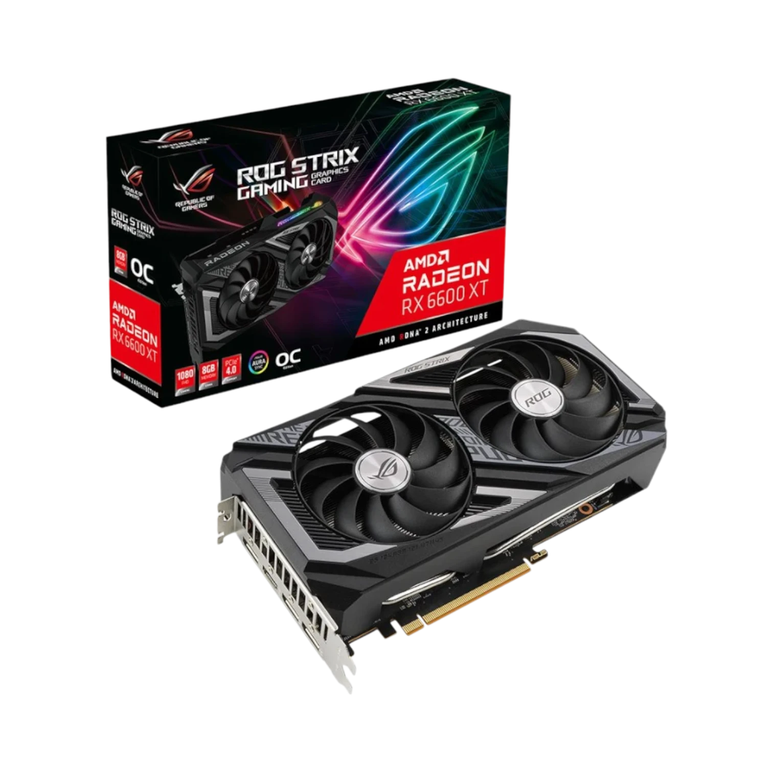 ASUS ROG Strix Radeon RX 6600 XT 8GB GDDR6 Graphics Card — Being Shipped