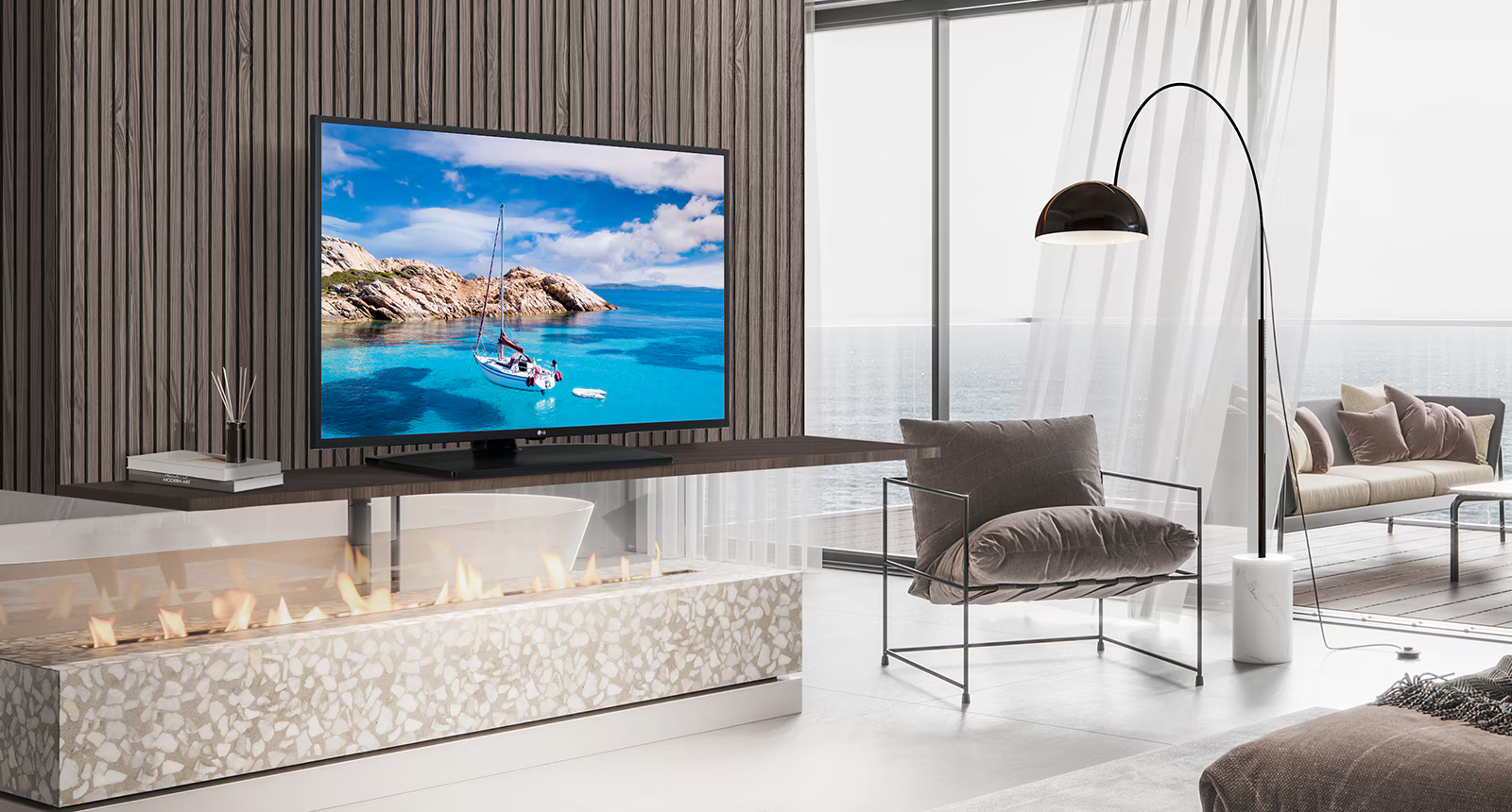 LG UM670H 65" UHD 4K Commercial Smart TV — Being Shipped