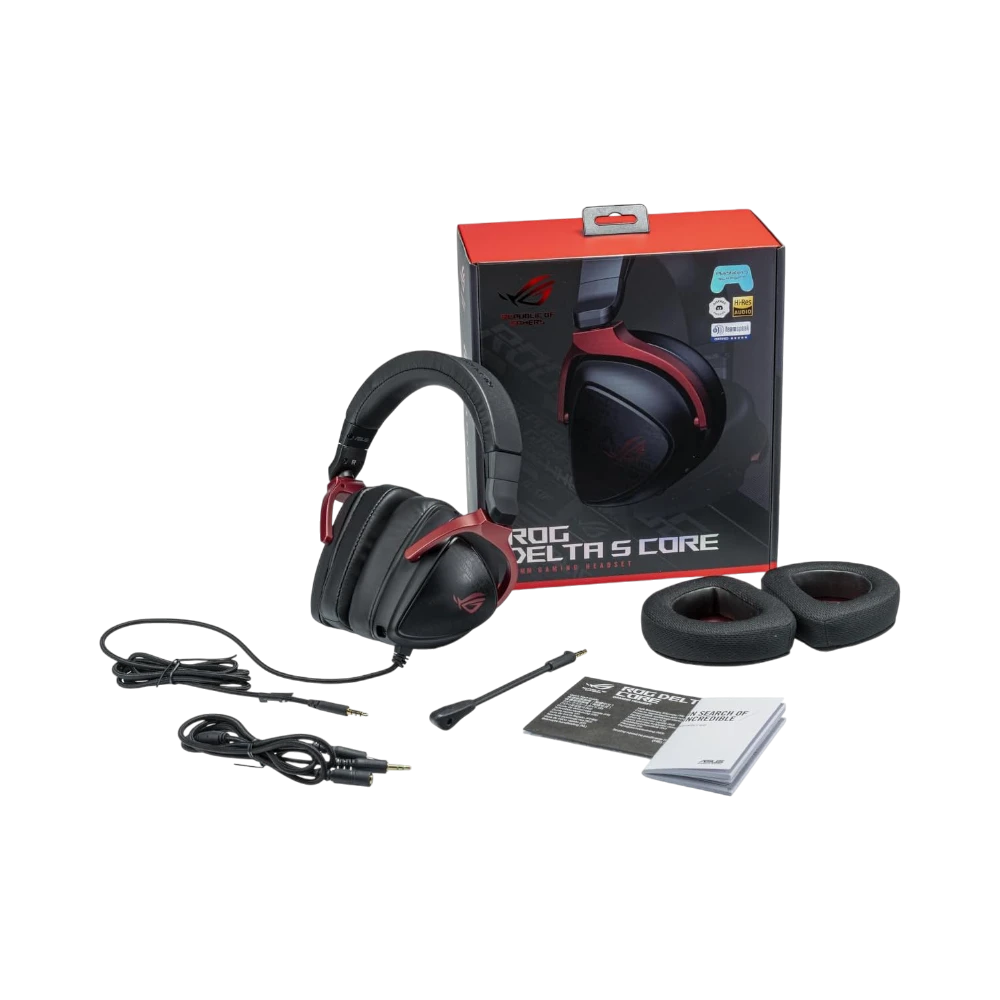 ASUS ROG Delta S Core Wired Gaming Headset (Black) — Being Shipped