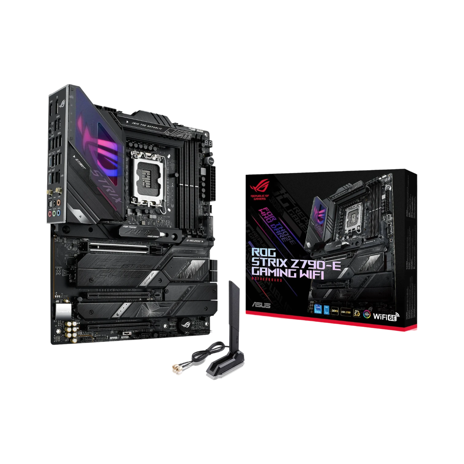 ASUS ROG Strix Z790-E Gaming WiFi ATX Motherboard — Being Shipped