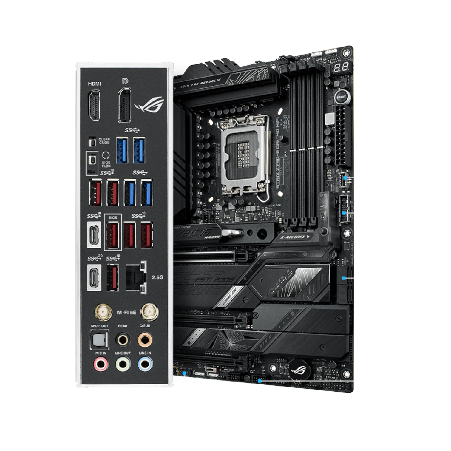 ASUS ROG Strix Z790-E Gaming WiFi ATX Motherboard — Being Shipped