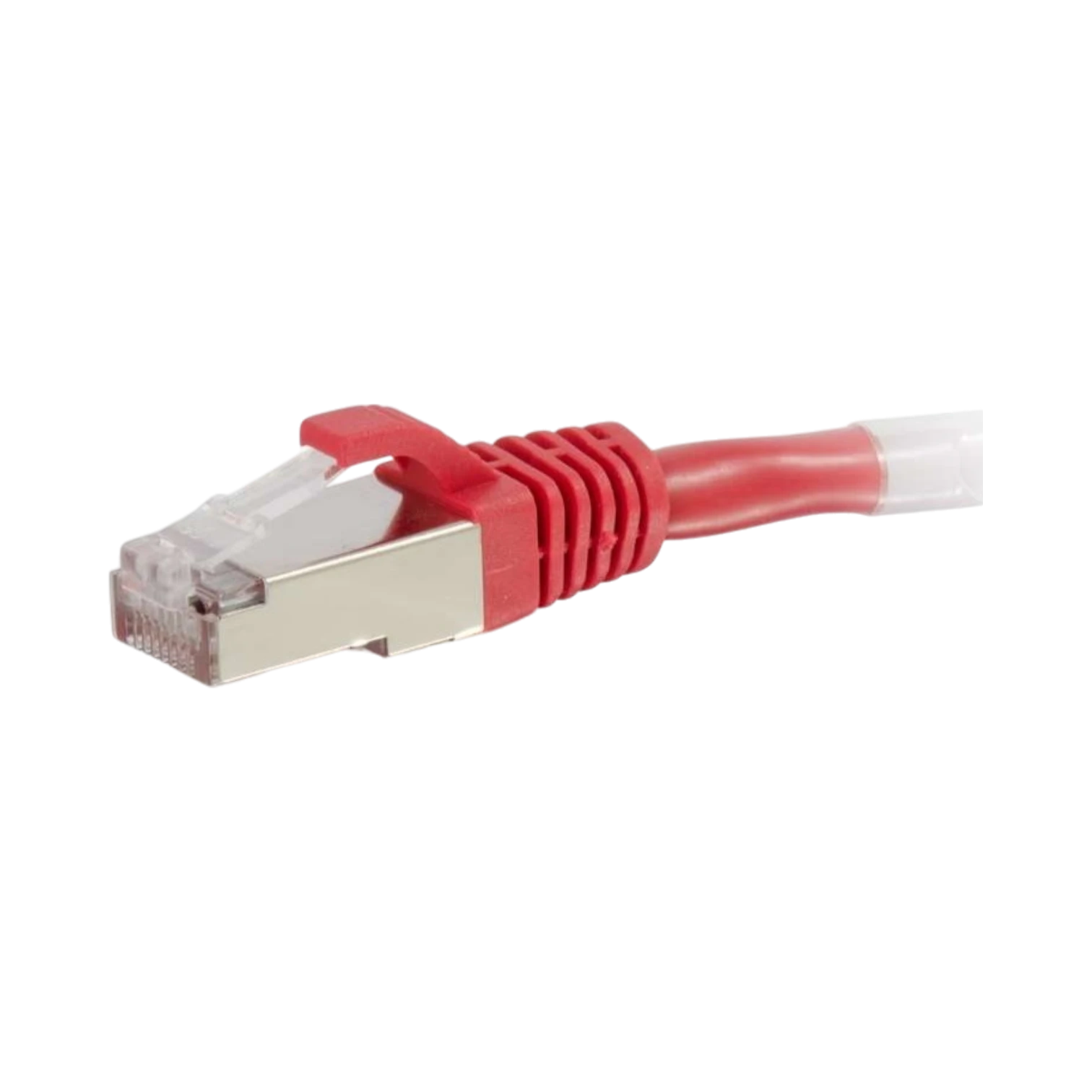 C2G 0.5ft Cat6 Shielded Ethernet Network Patch Cable (Red) — Being Shipped