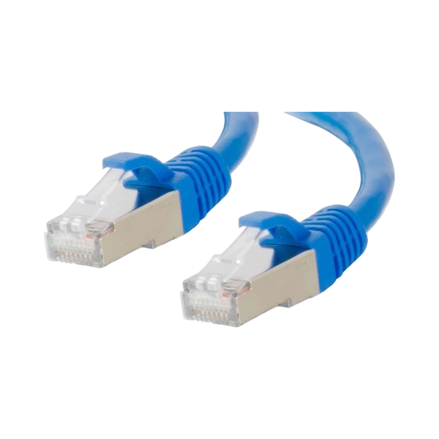 C2G 0.5ft Cat6 Shielded Ethernet Patch Cable (Blue) — Being Shipped