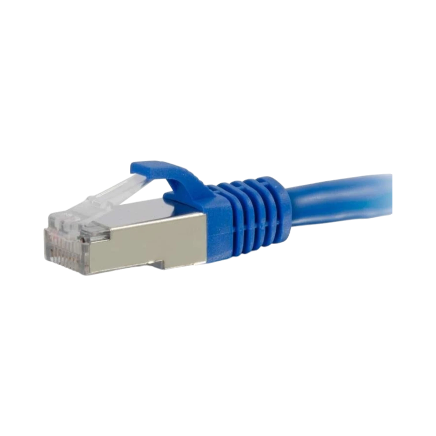 C2G 0.5ft Cat6 Shielded Ethernet Patch Cable (Blue) — Being Shipped