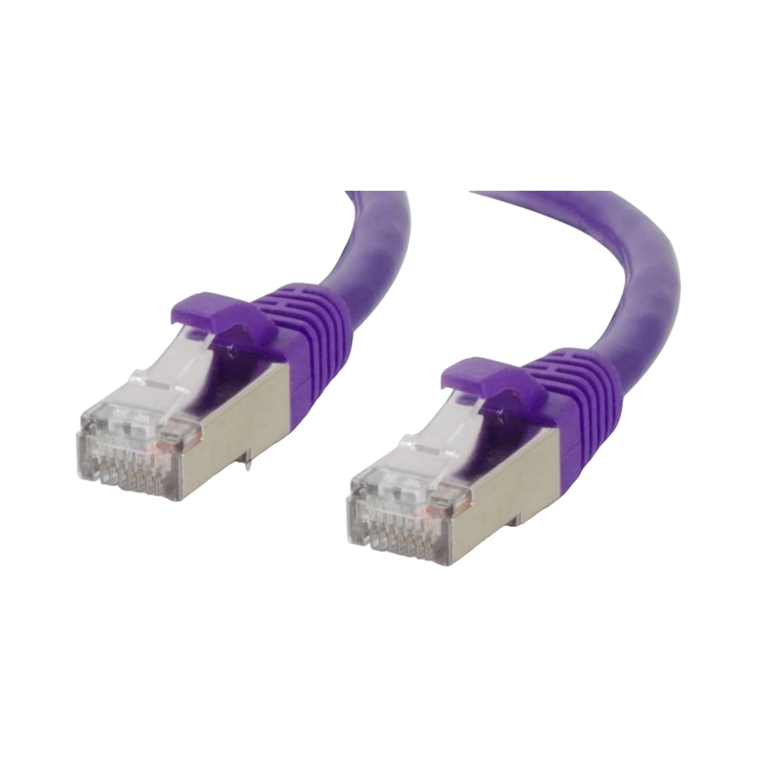 C2G 9ft Cat6 Shielded Ethernet Patch Cable (Purple) — Being Shipped