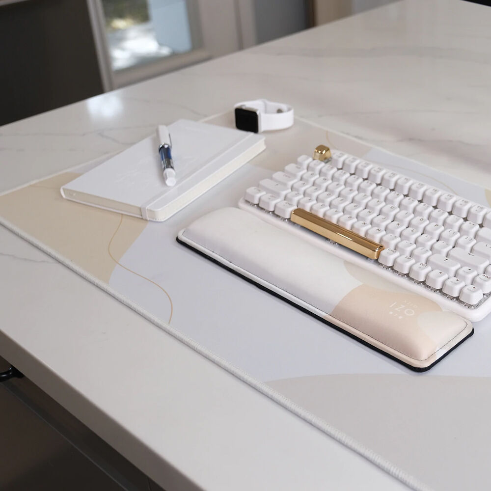 AZIO IZO Desk Pad (White Blossom) — Being Shipped