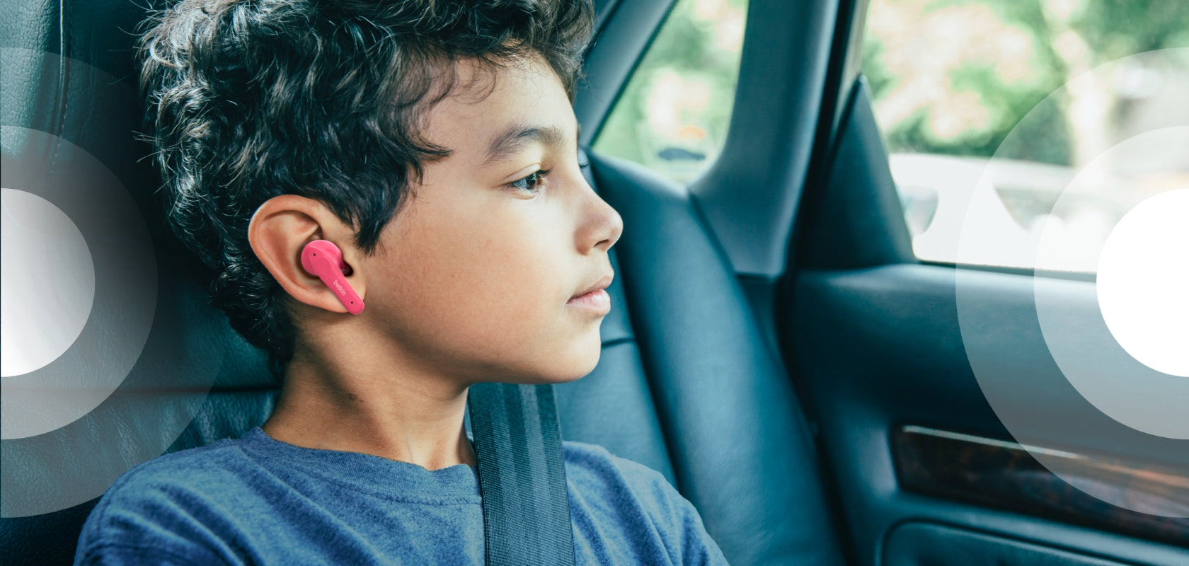 Belkin SOUNDFORM Nano Kids True Wireless Headphones (Pink) — Being Shipped