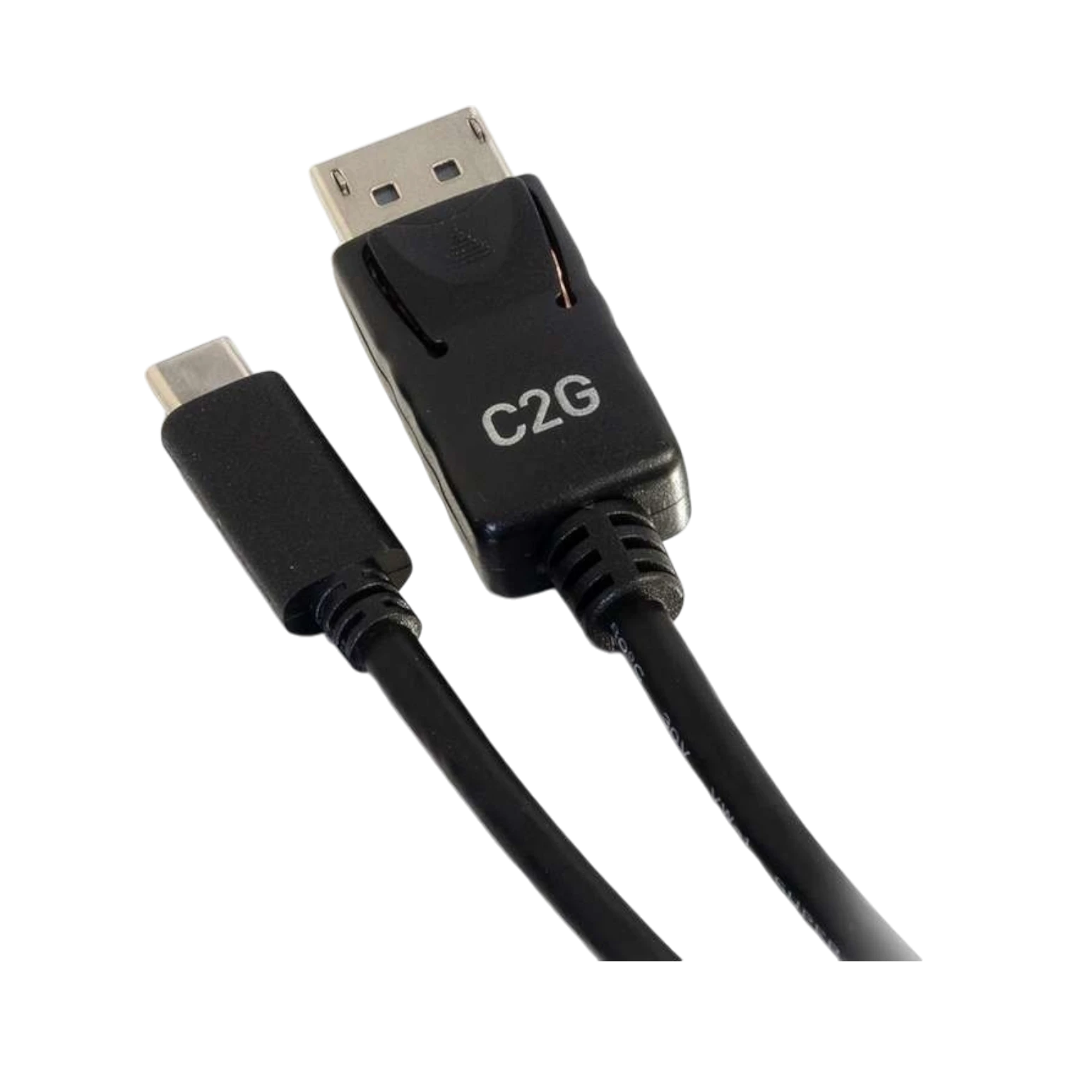 C2G 10ft USB-C to DisplayPort Cable 4K 30Hz (Black) — Being Shipped