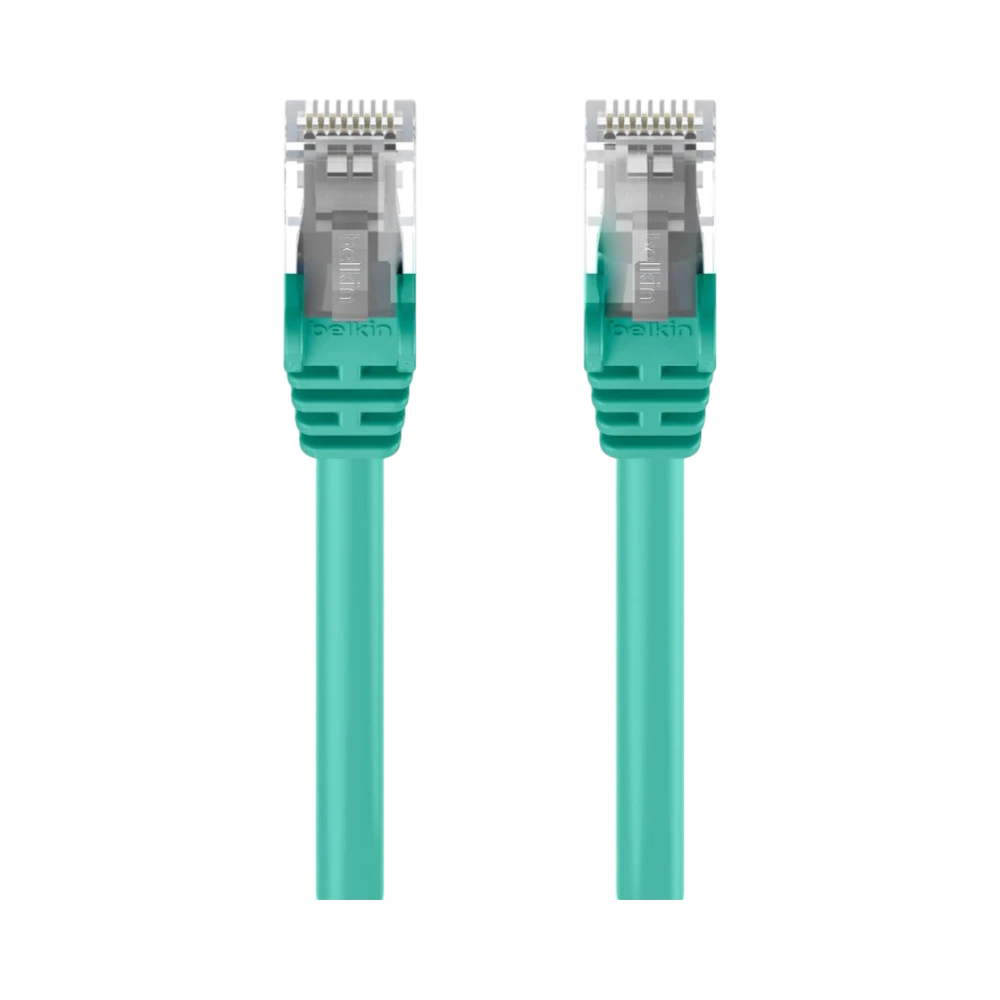 Belkin 15ft CAT5e Snagless Patch Cable (Green) — Being Shipped