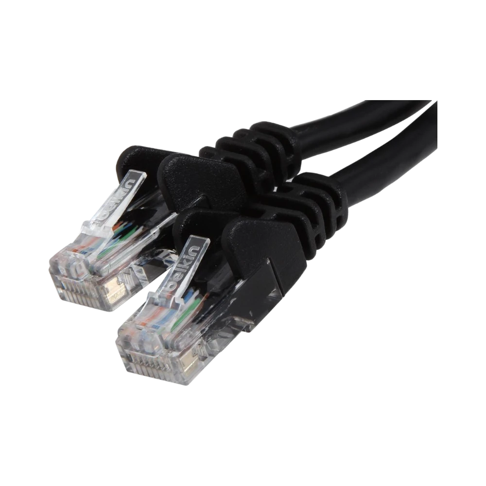 Belkin 12ft CAT5E RJ45 Ethernet Patch Cable  (Black) — Being Shipped