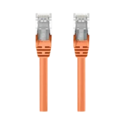 Belkin 6ft CAT5E Ethernet Patch Cable (Orange) — Being Shipped