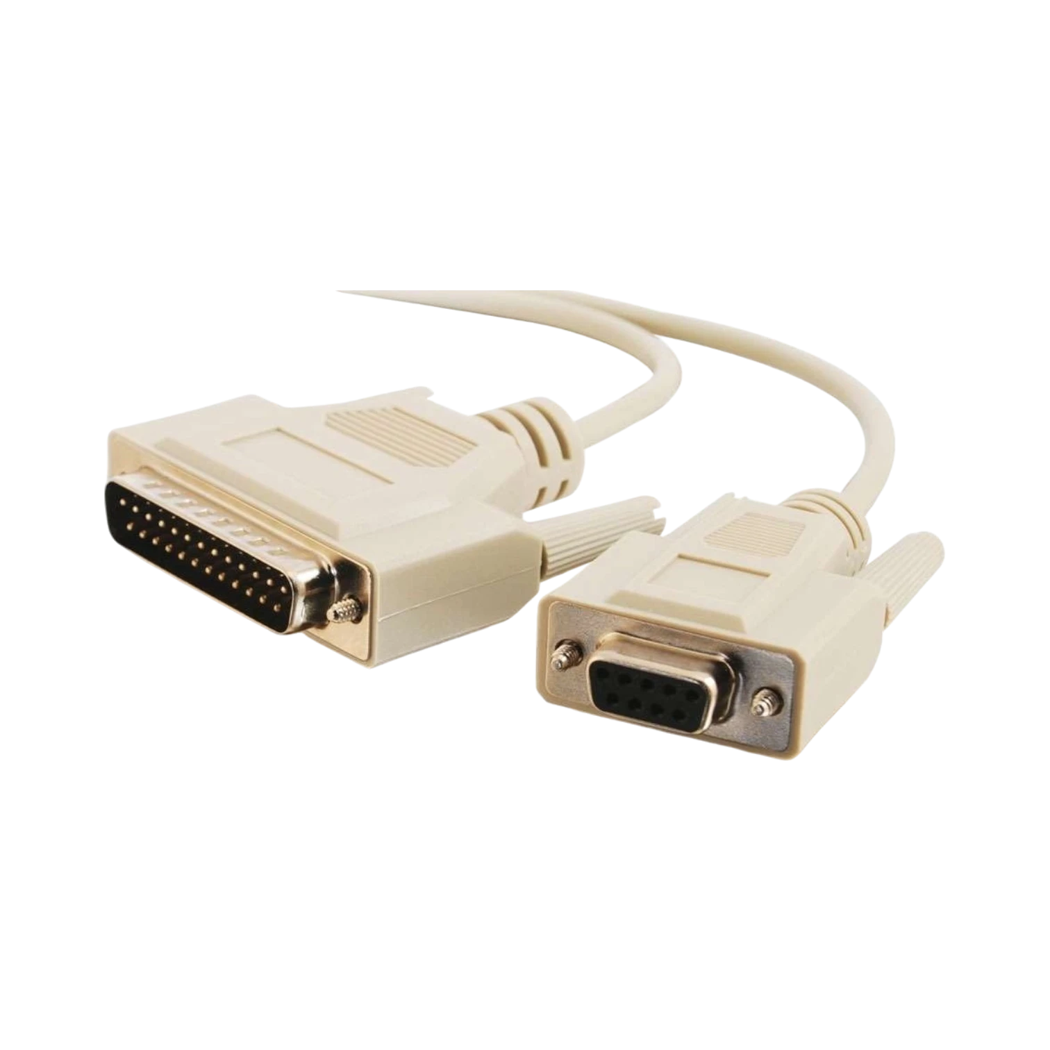 C2G 6ft DB25 to DB9 Serial RS232 Null Modem Cable — Being Shipped