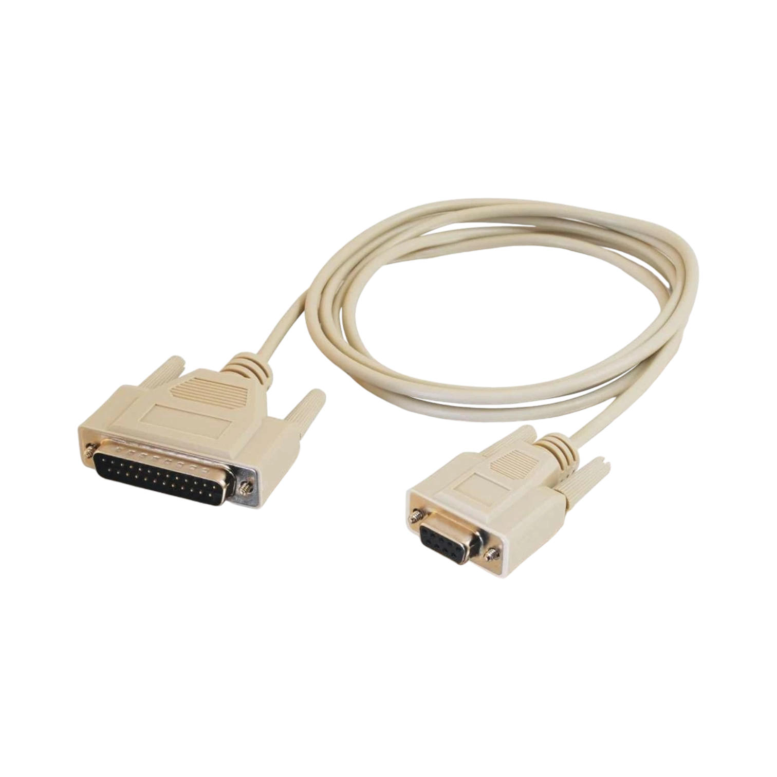 C2G 6ft DB25 to DB9 Serial RS232 Null Modem Cable — Being Shipped