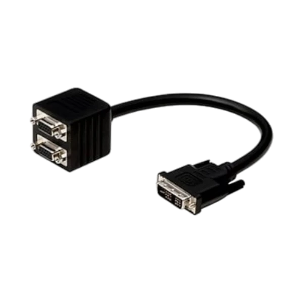 Belkin Analog Y Splitter DVI-I Male to 2 x HD-15 Female — Being Shipped