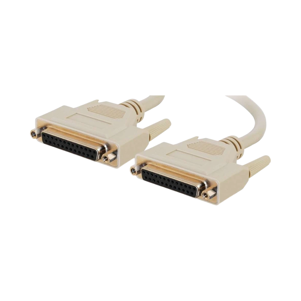 C2G 3ft DB25 F/F Serial RS232 Extension Cable — Being Shipped